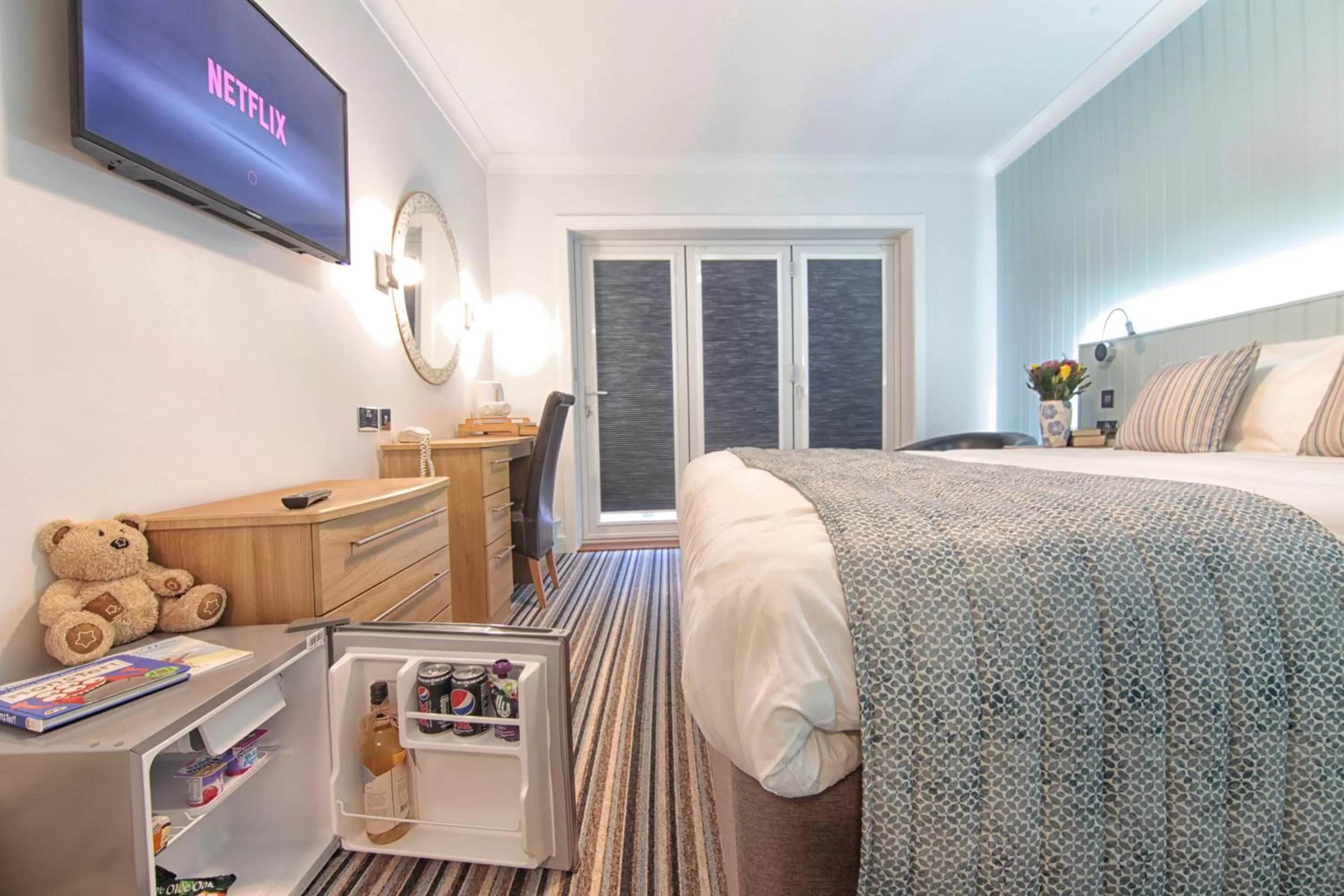 Family Room with Garden View in Luccombe Hall Hotel