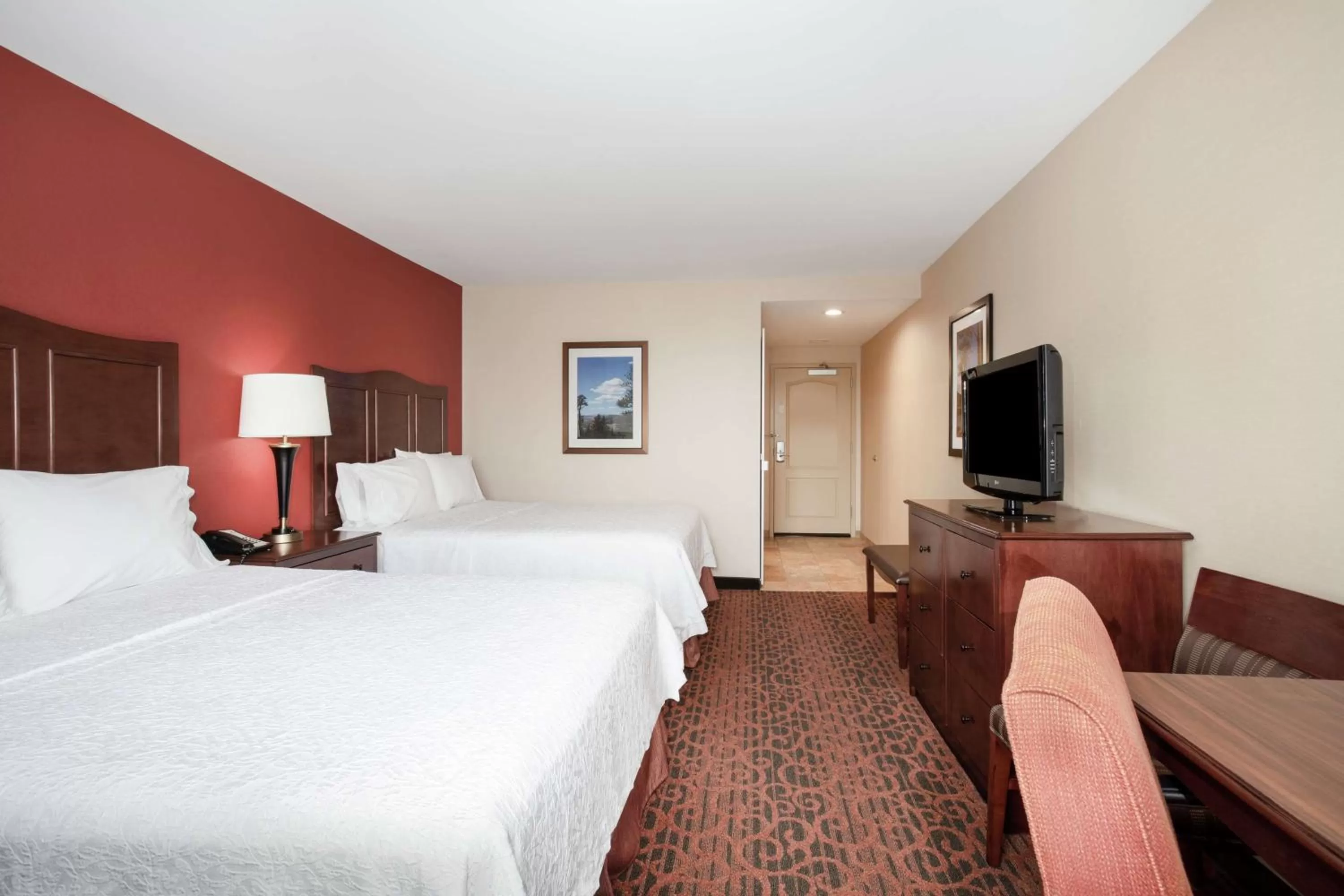 Room with Two Queen Beds - Non-Smoking in Hampton Inn and Suites Denver/South-RidgeGate