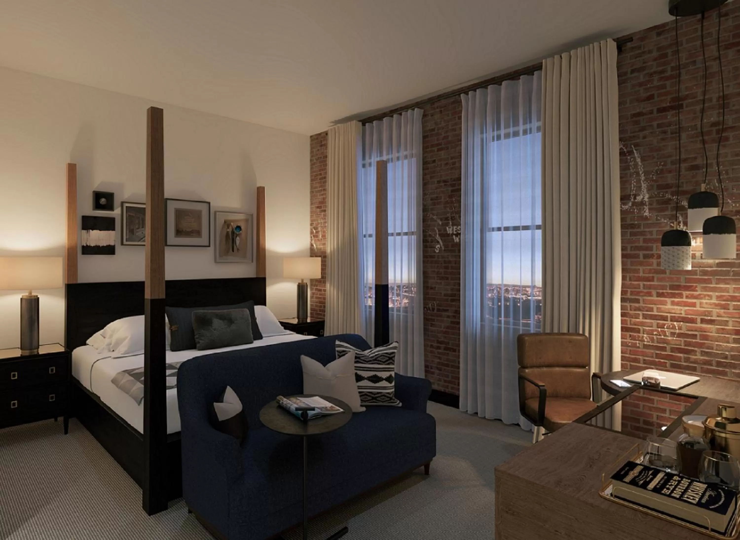 Deluxe King Room in Crossroads Hotel