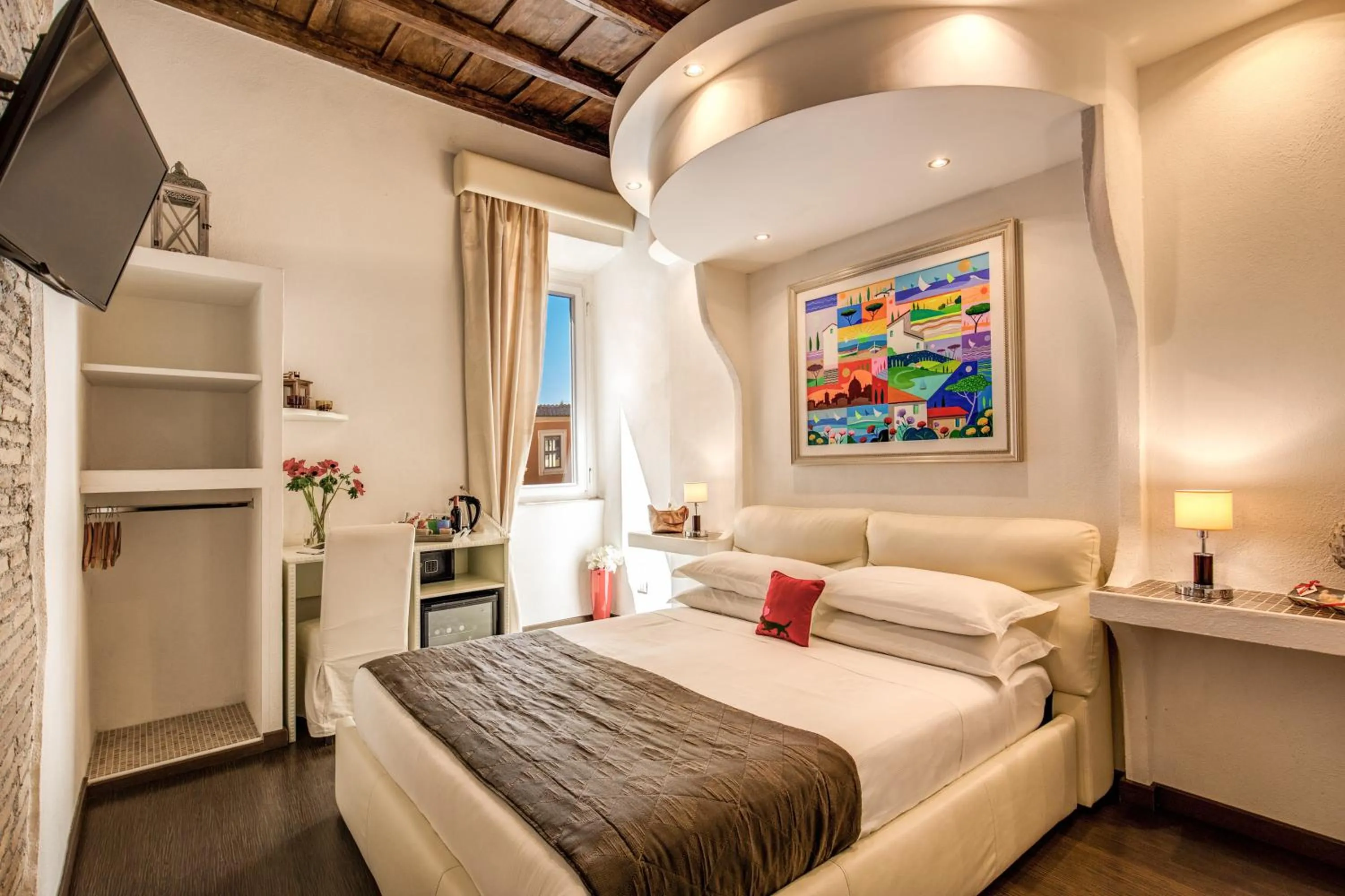 Deluxe Double Room in Piazza di Spagna Comfort Rooms