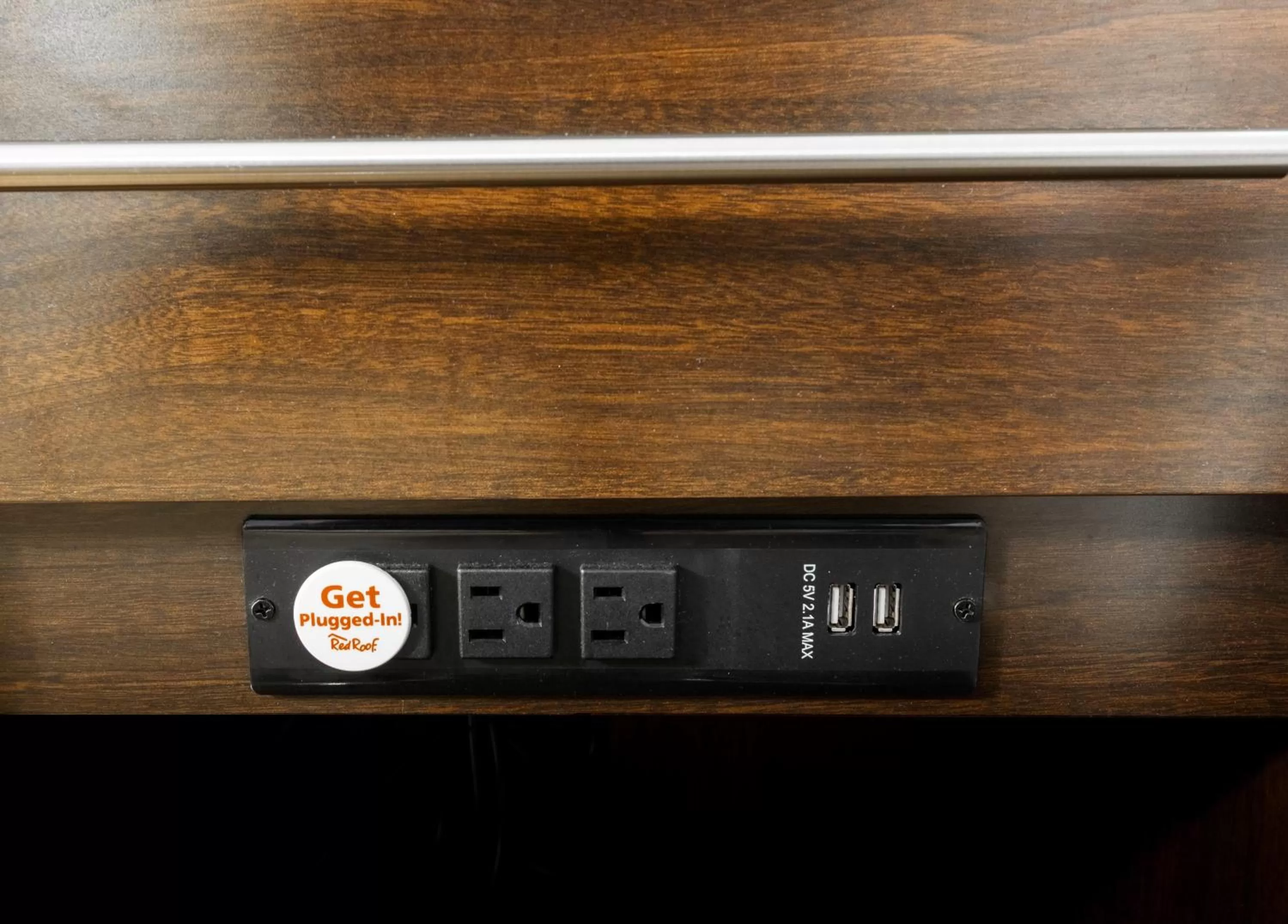 Standard Room with Two Double Beds Disability Access Pet Free Smoke Free in Red Roof Inn PLUS Raleigh Downtown NCSU Conv Center