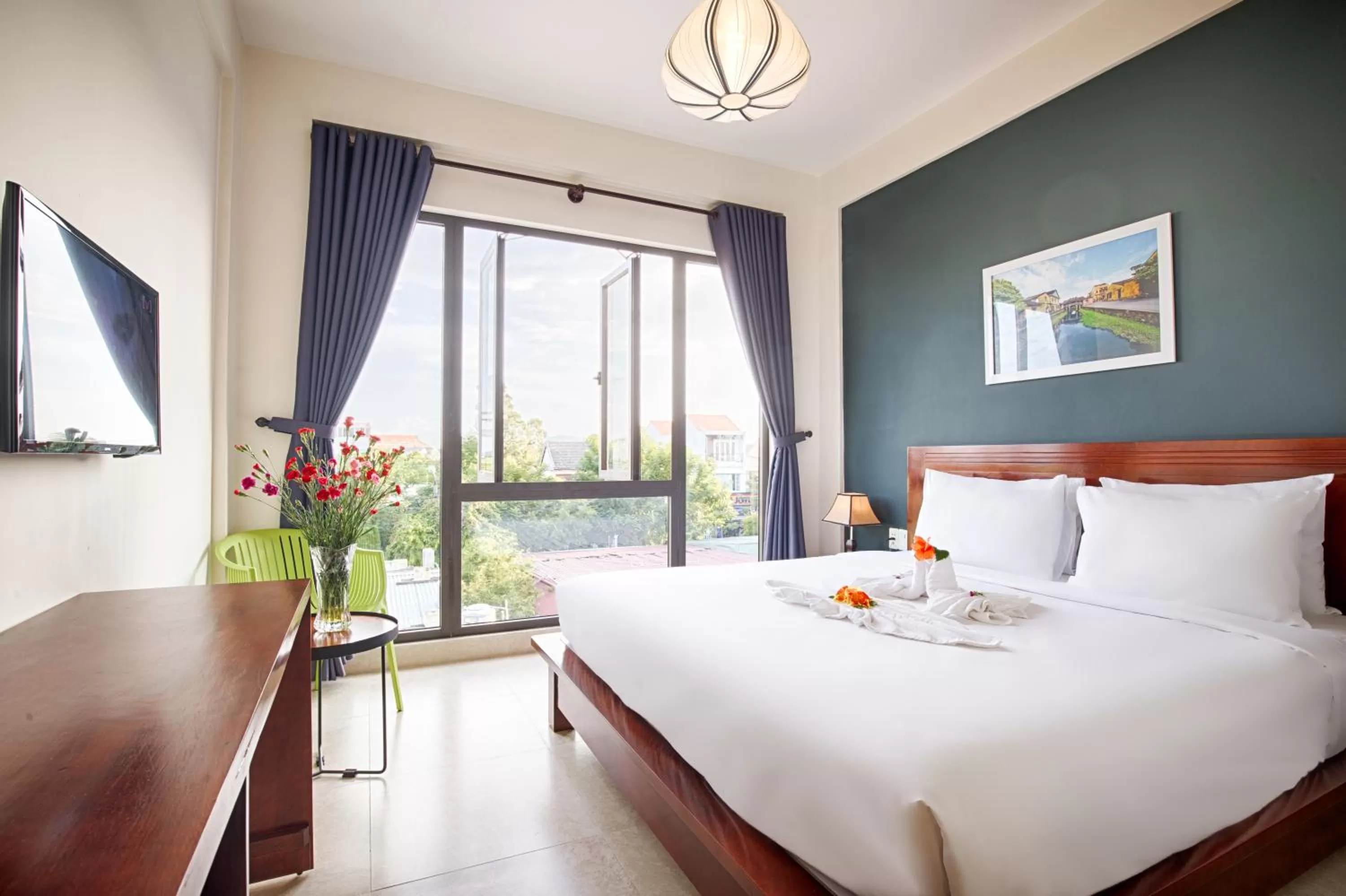 Superior Double Room in Hoi An Green Apple Hotel