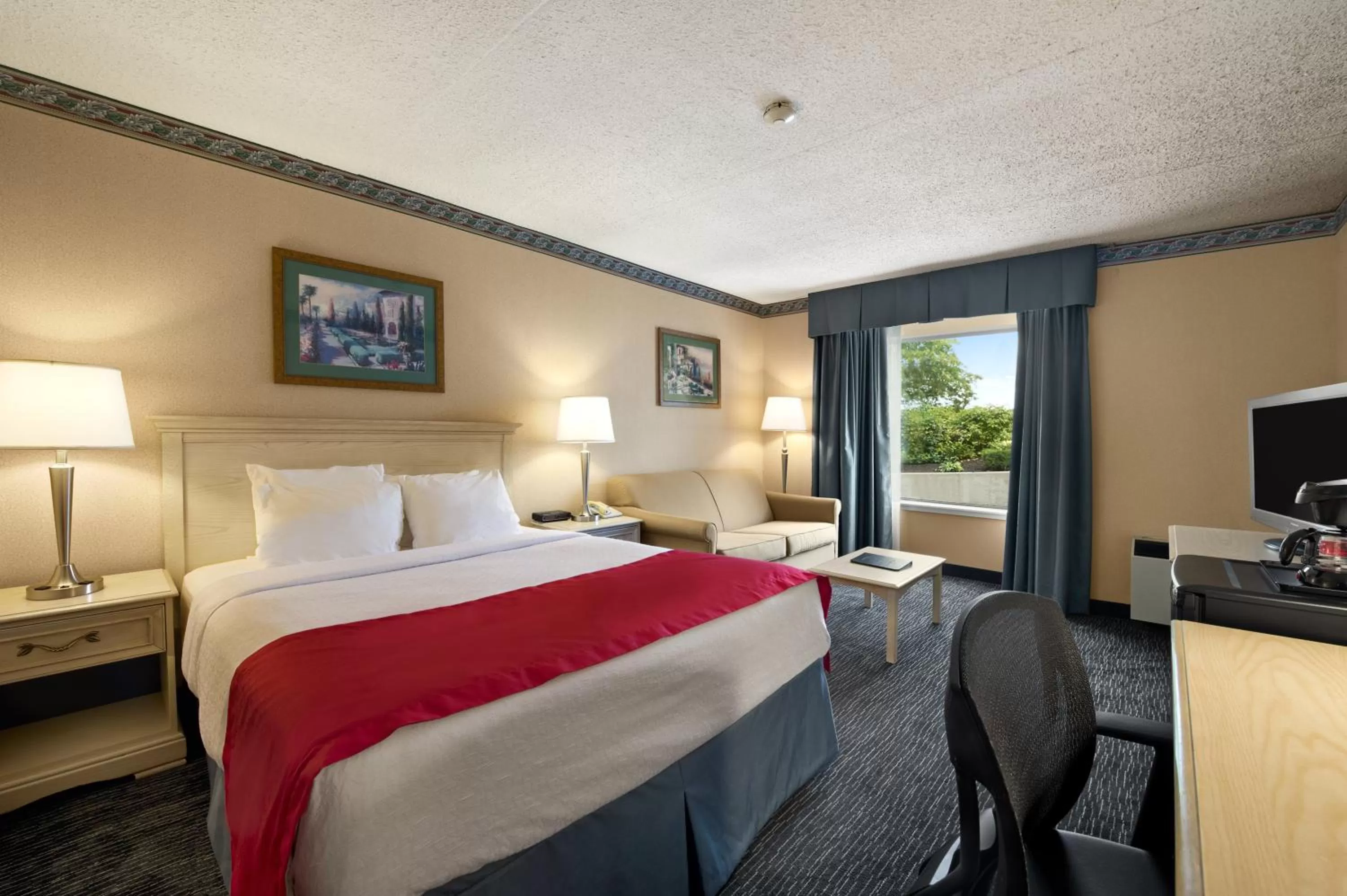 Queen Room - Disability Access - Non-Smoking in Ramada by Wyndham Trenton