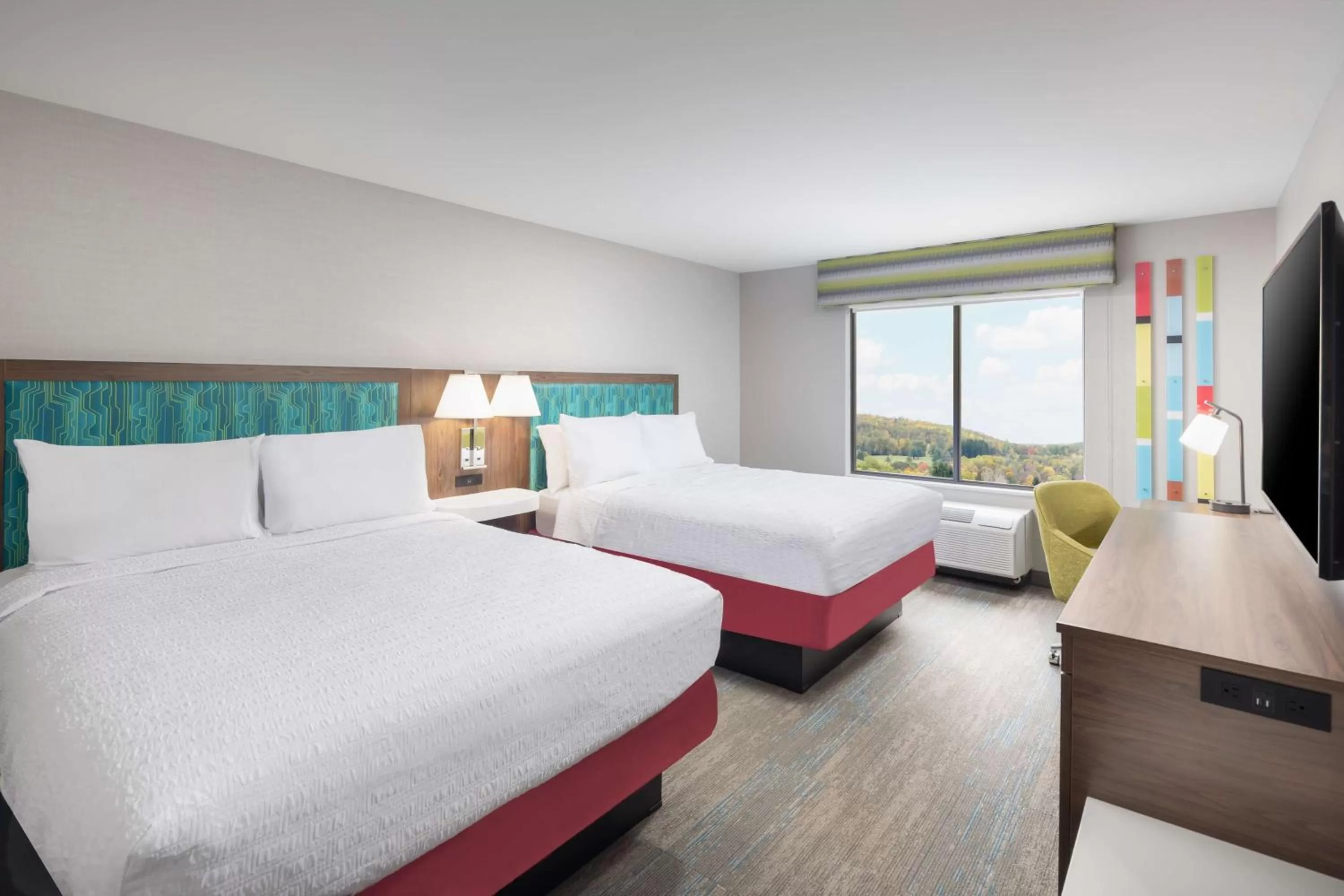 Queen Room with Two Queen Beds in Hampton Inn Hornell