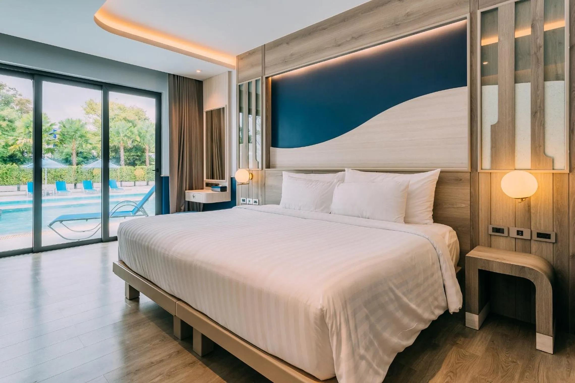 Deluxe Double or Twin Room with Pool Access in Seabed Grand Hotel Phuket - SHA Extra Plus
