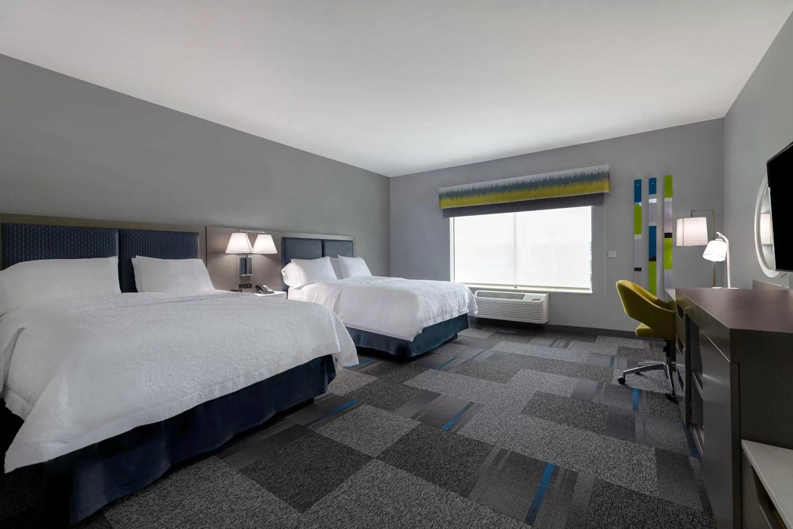 Queen Room with Two Queen Beds - Mobility and Hearing Access/Non-Smoking in Hampton Inn & Suites Nacogdoches