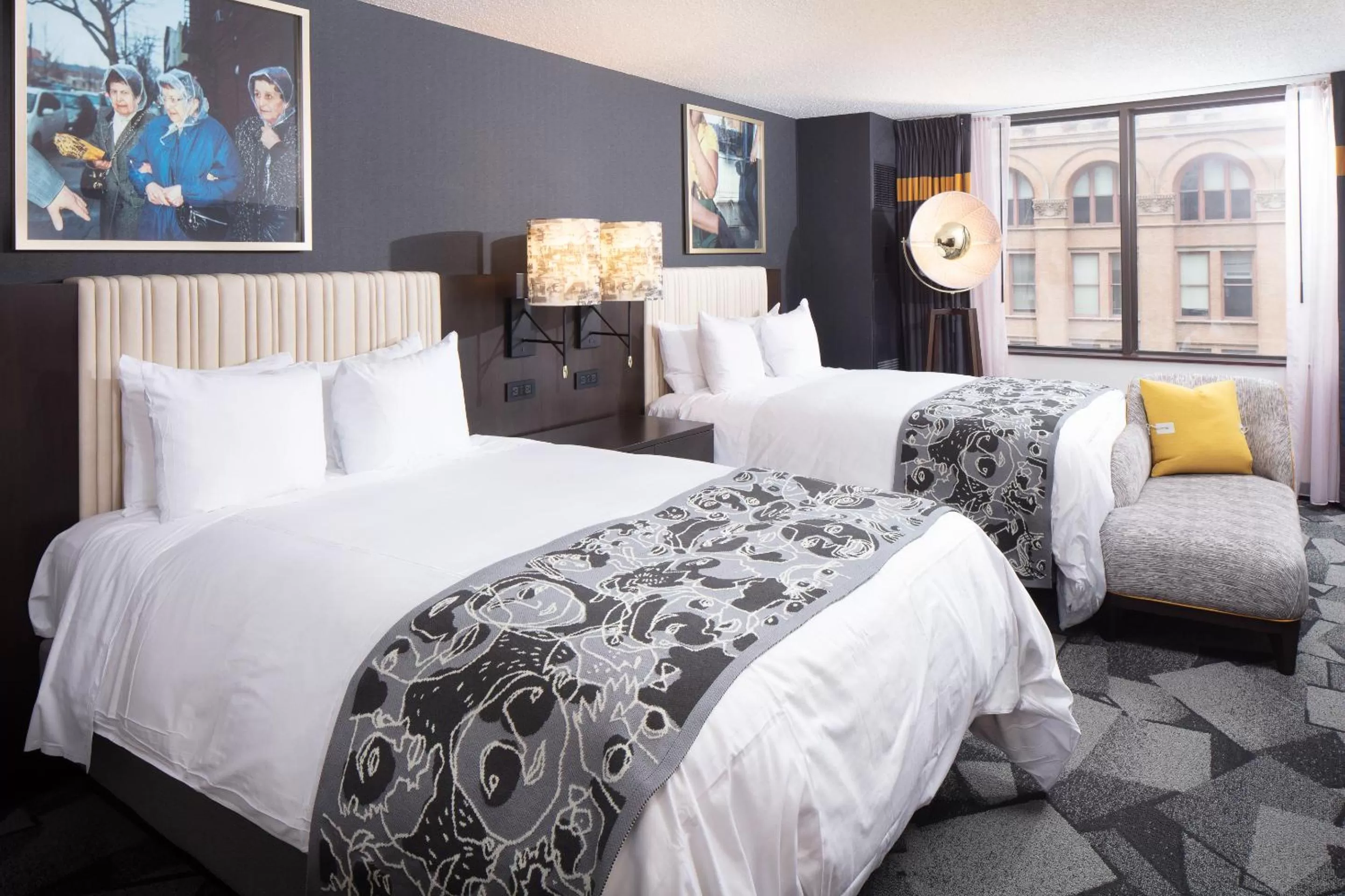 Deluxe Two Queens Accessible Bathtub in Saint Kate - The Arts Hotel