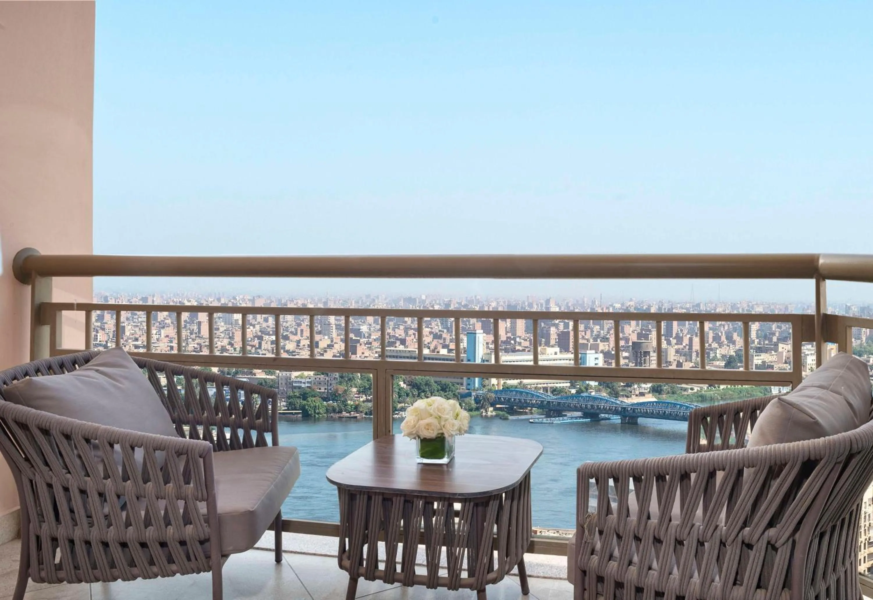Executive King Room with Nile View - Lounge Access in Conrad Cairo Hotel & Casino