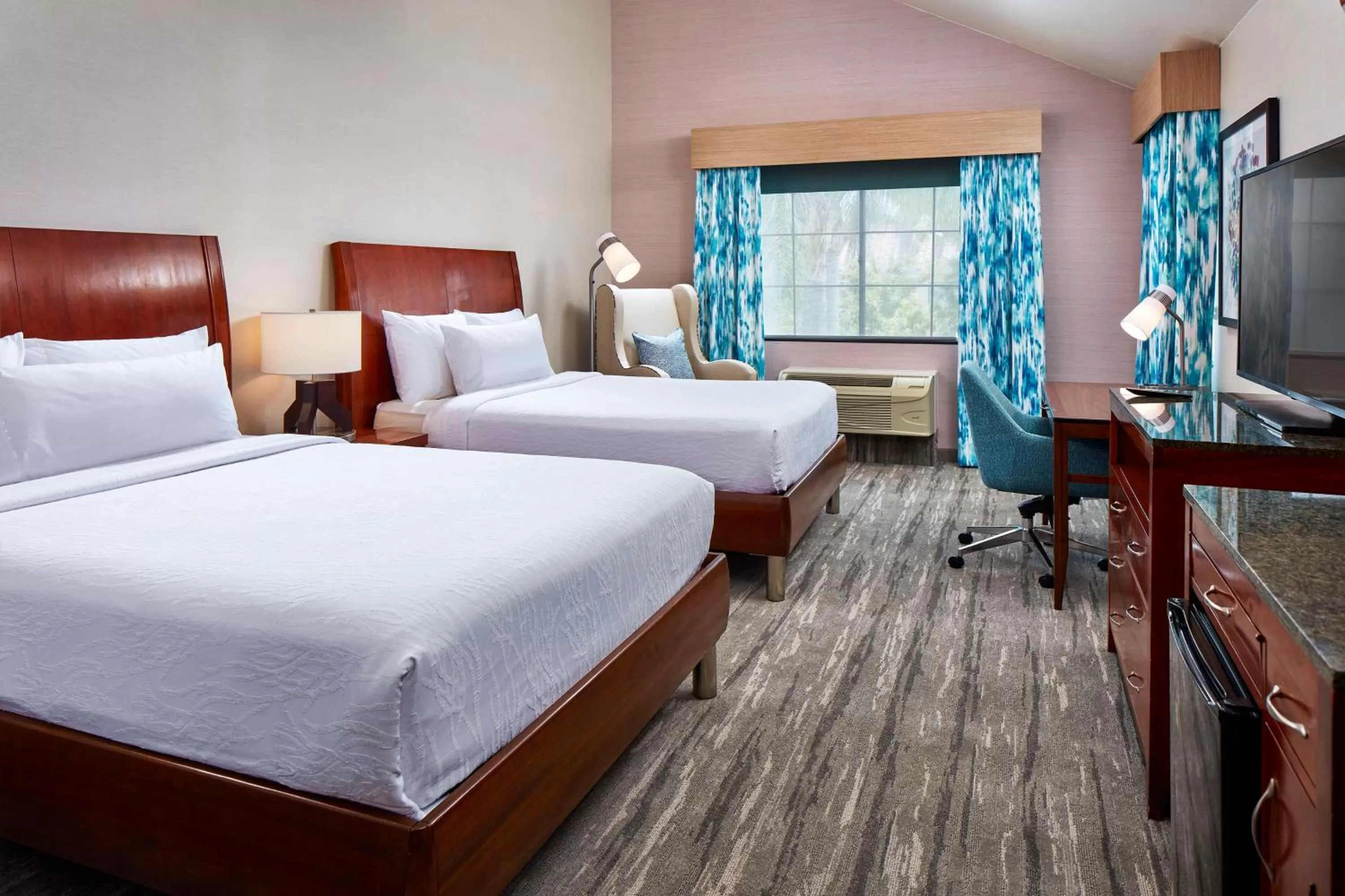 Two Queen Suite - Hearing Accessible  in Hilton Garden Inn Valencia Six Flags