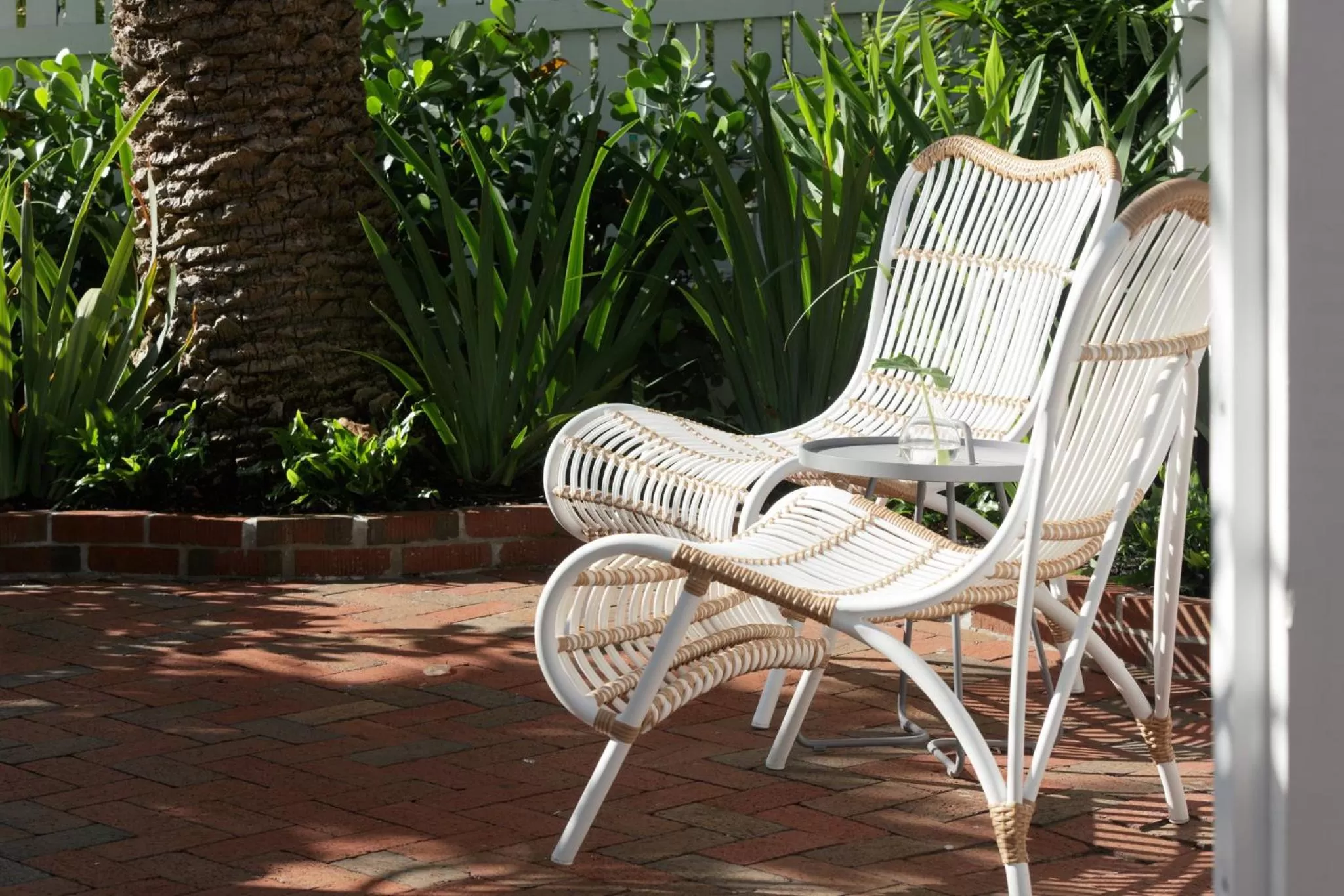 Essential Queen Room with Two Queen Beds and Patio in Lighthouse Hotel - Key West Historic Inns