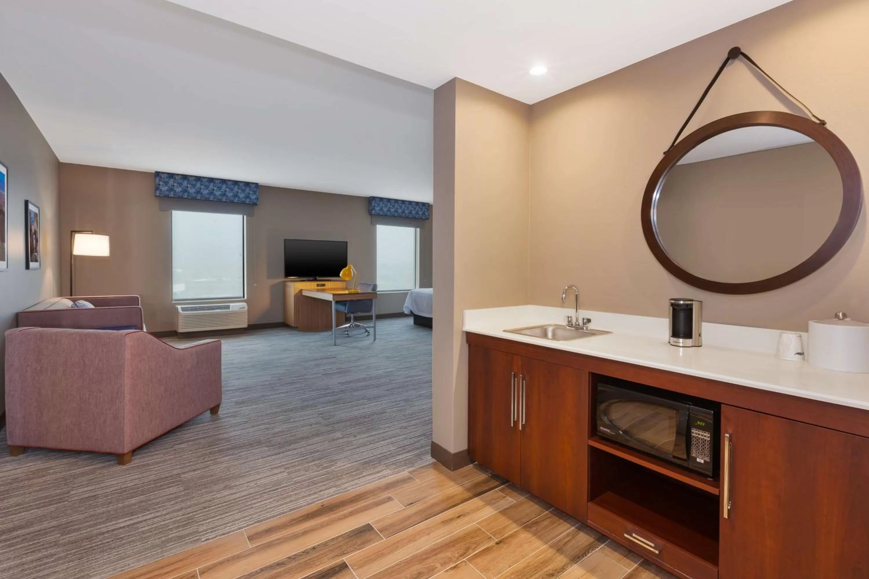 Queen Studio - Hearing Access/Non-Smoking in Hampton Inn & Suites Wells, Nv