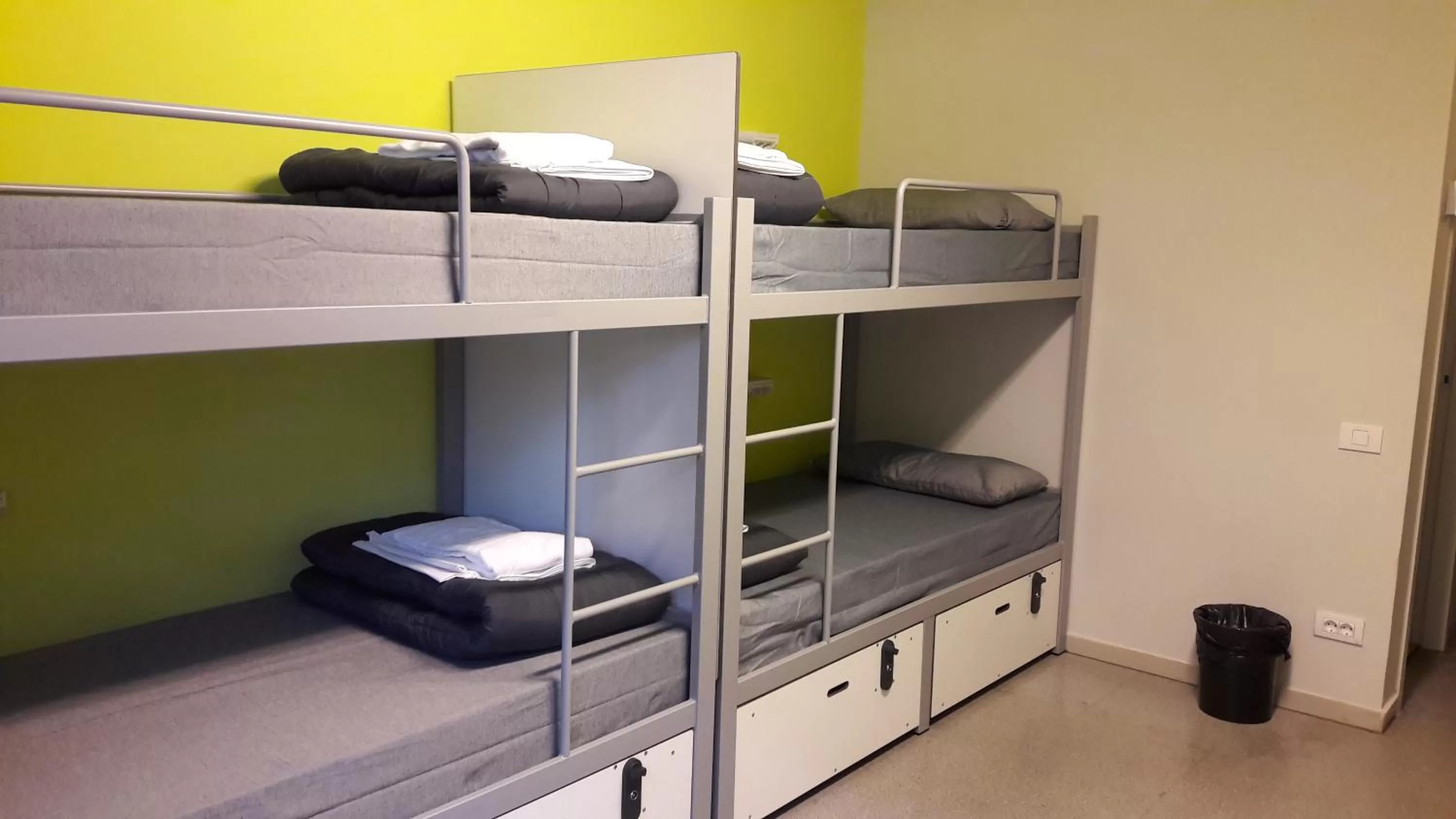 Single Bed in 8-Bed Female Dormitory Room in Barcelona Pere Tarrés Youth Hostel