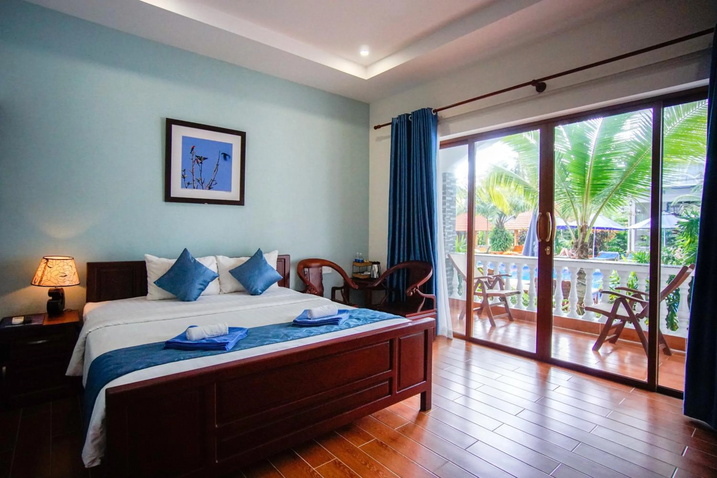 King Room with Pool View in Brenta Phu Quoc Hotel