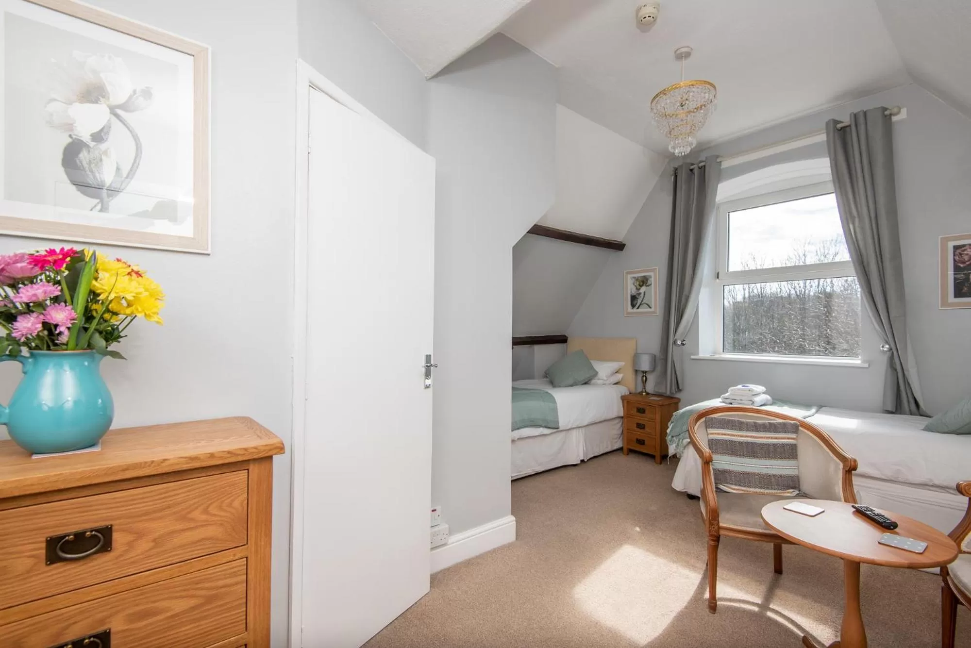 Twin Room in The Pendennis Guest House