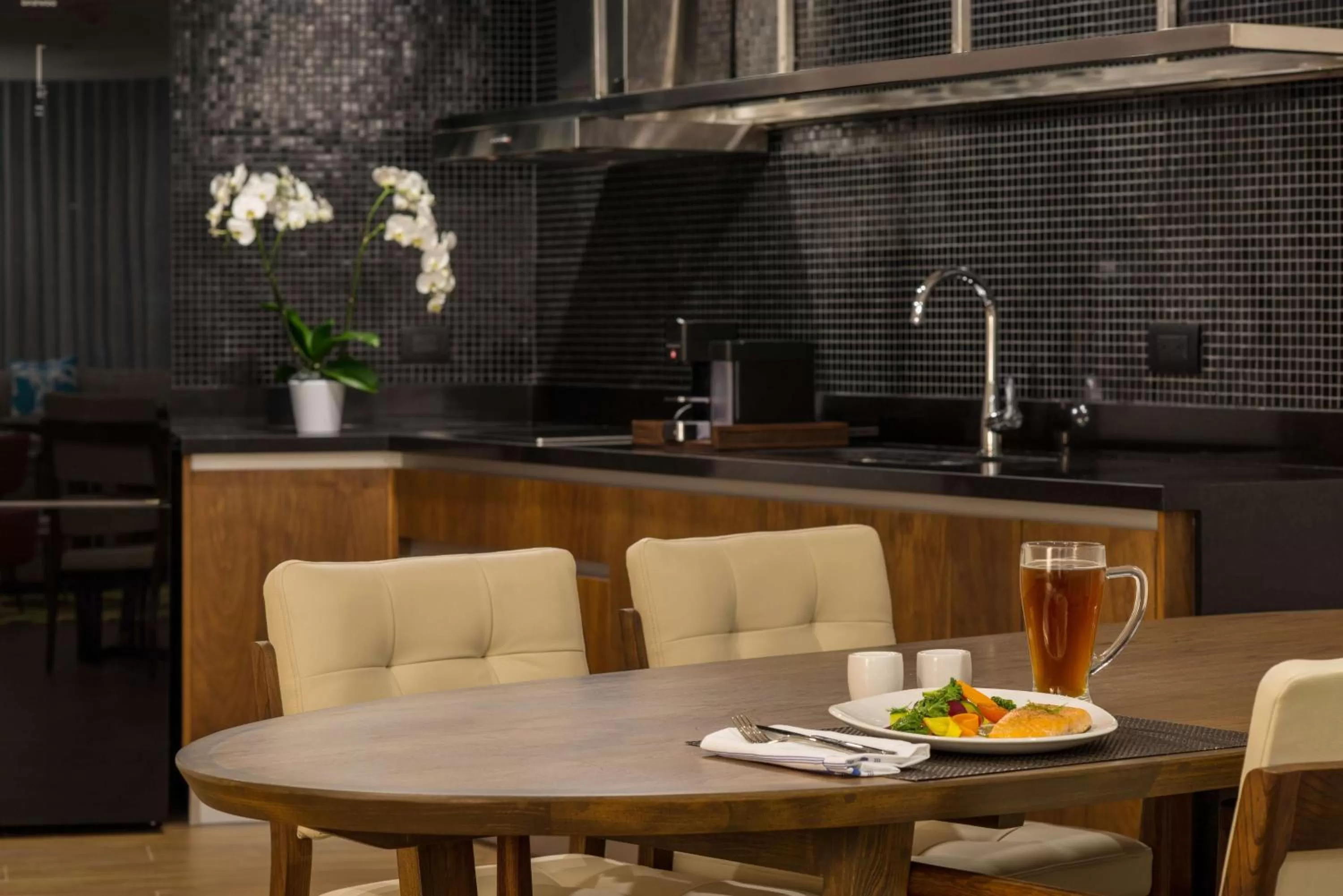 Two-Bedroom Suite with King Bed and Two Queen Beds in The Fives Downtown Hotel & Residences, Curio Collection by Hilton