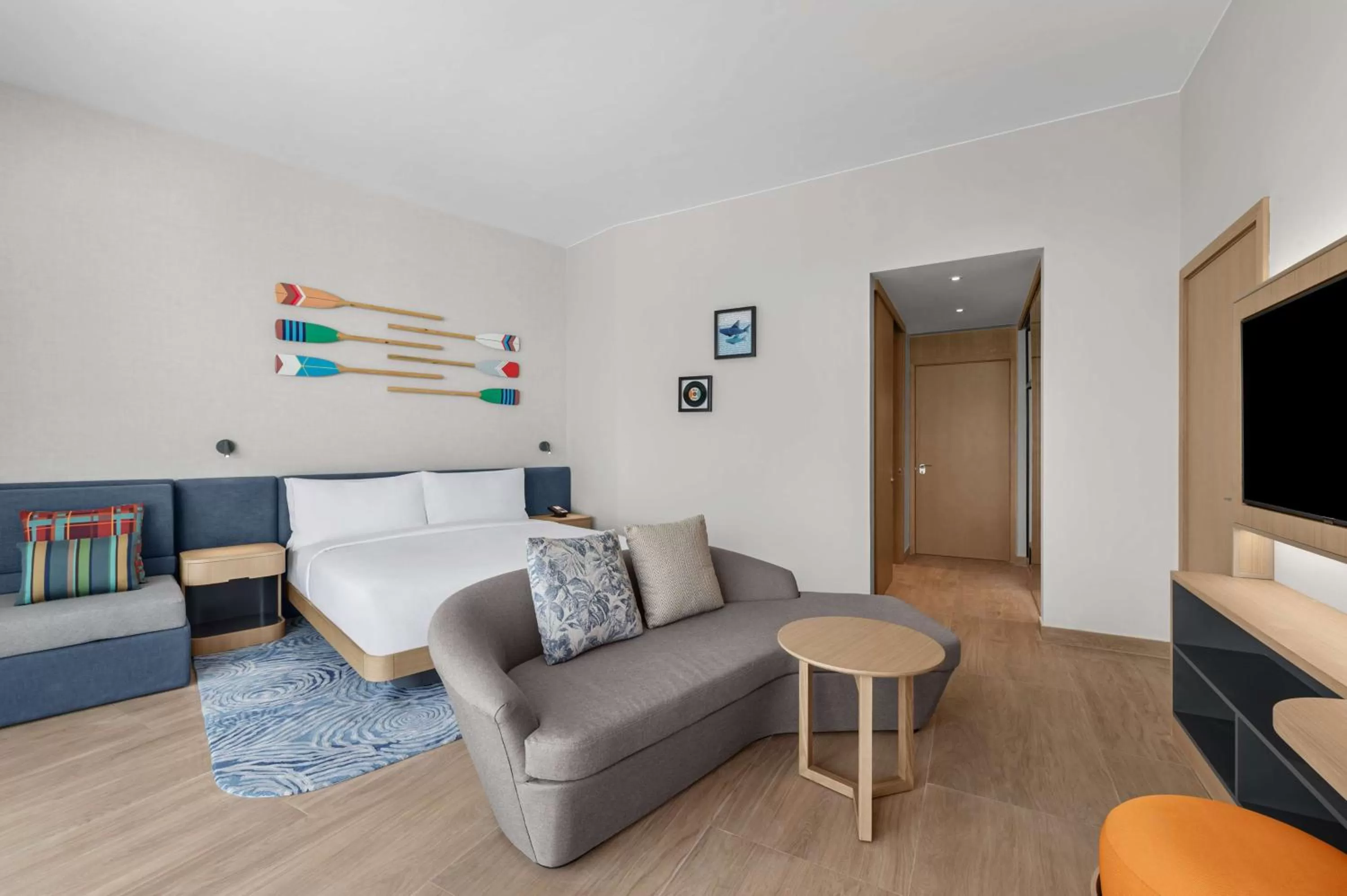 King Family Breeze Room with Sea View in Hampton by Hilton Marjan Island