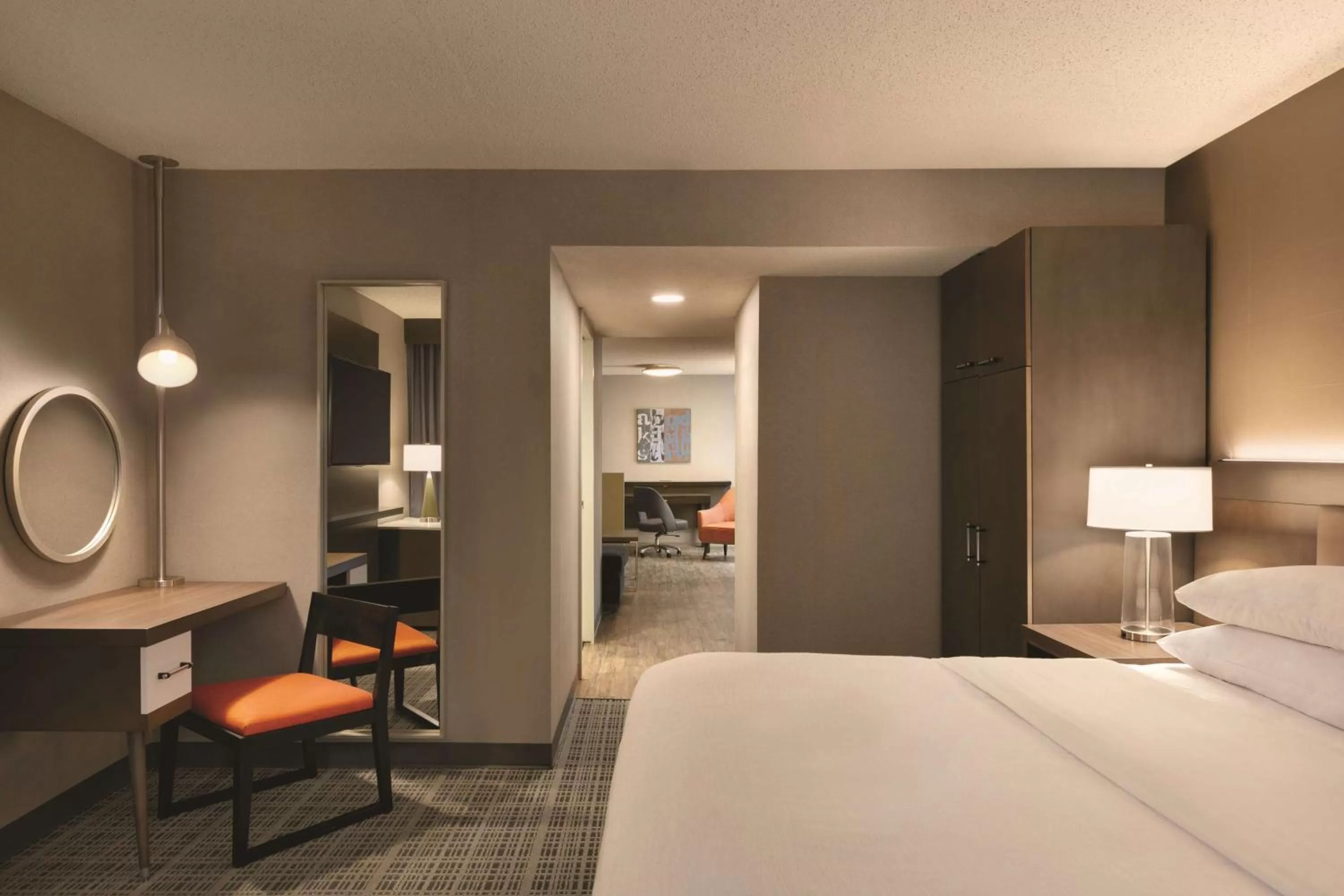 One-Bedroom King Suite with Roll-In Shower - Mobility Access/Non-Smoking in Embassy Suites by Hilton Richmond