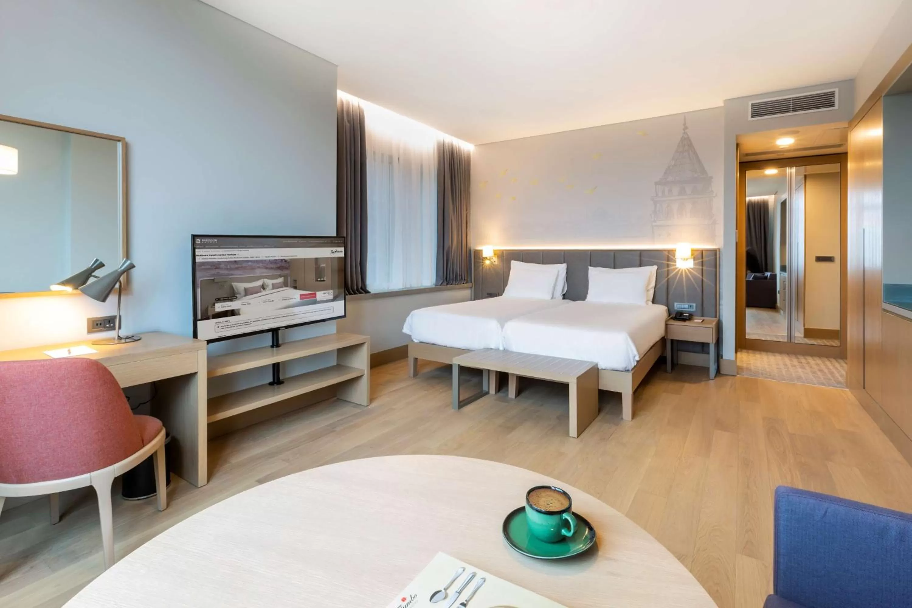 Premium Room in Radisson Hotel Istanbul Harbiye