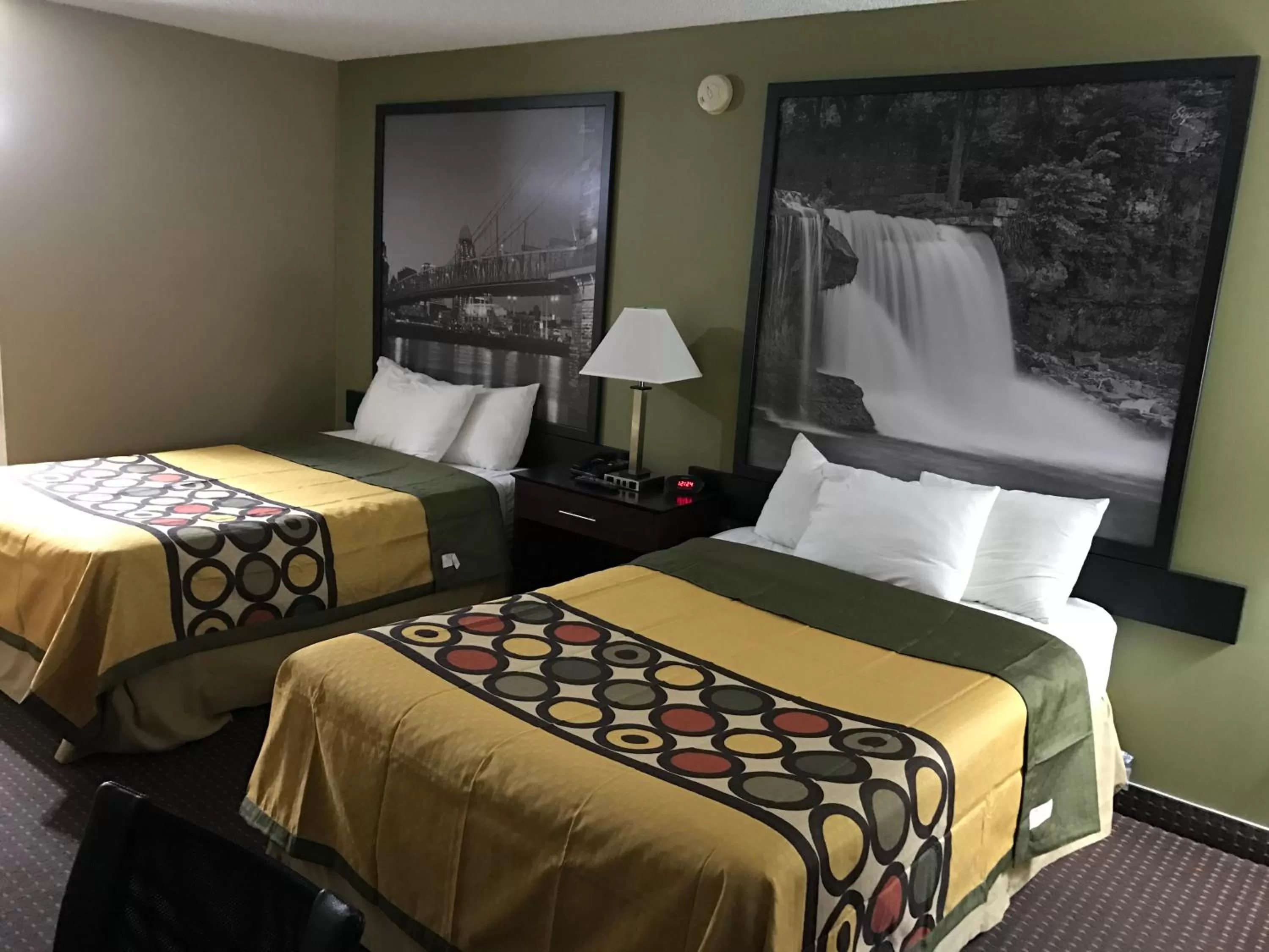 Double Room with Two Double Beds - Non-Smoking in Super 8 by Wyndham Miamisburg Dayton S Area OH