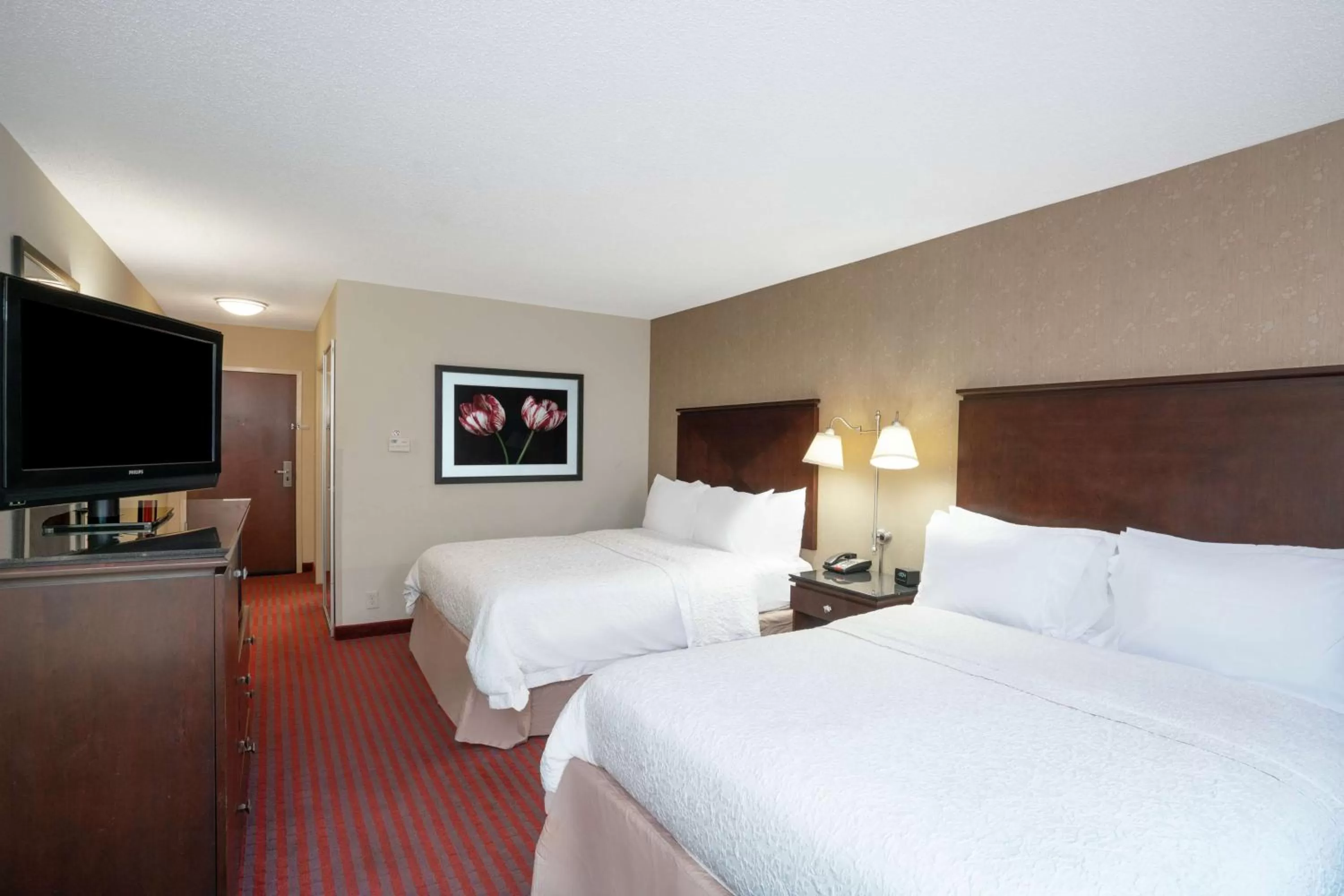 Room with Two Queen Beds - Non-Smoking in Hampton Inn Richmond - Airport
