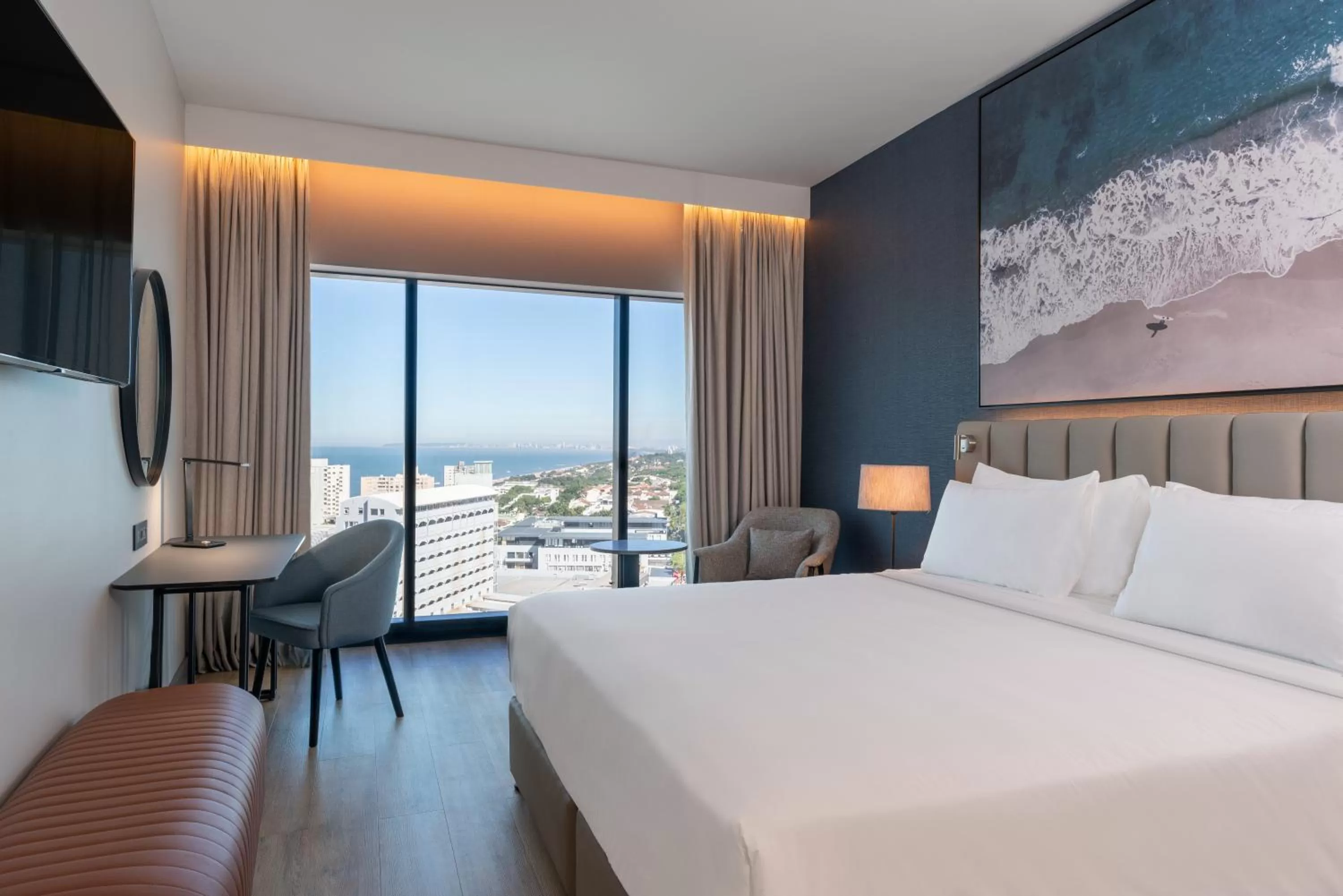 Executive Room with Sea View and Lounge Access in Radisson Blu Hotel, Durban Umhlanga
