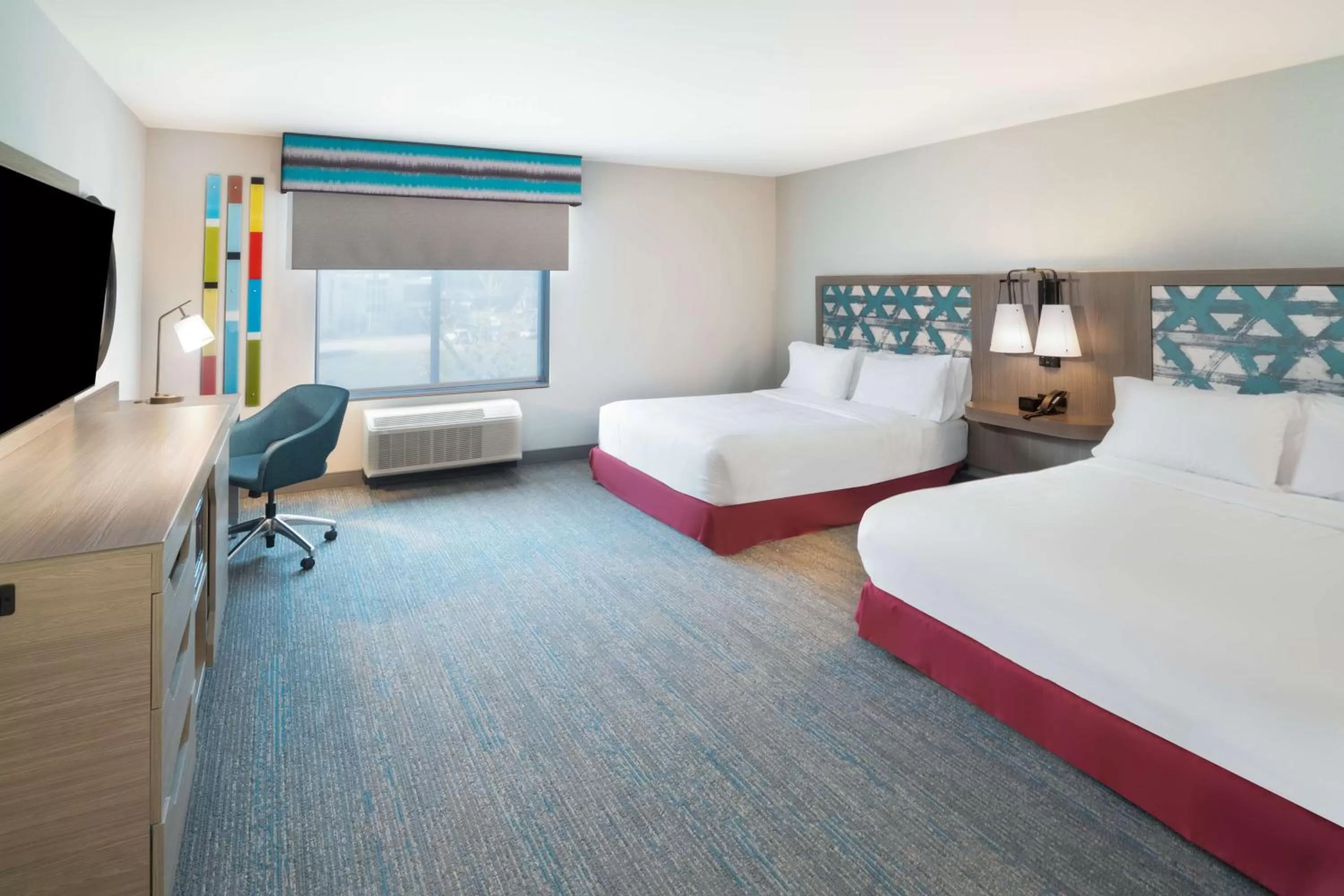 Queen Room with Bath Tub - Mobility Access/Non-Smoking in Hampton Inn Greer Greenville, Sc