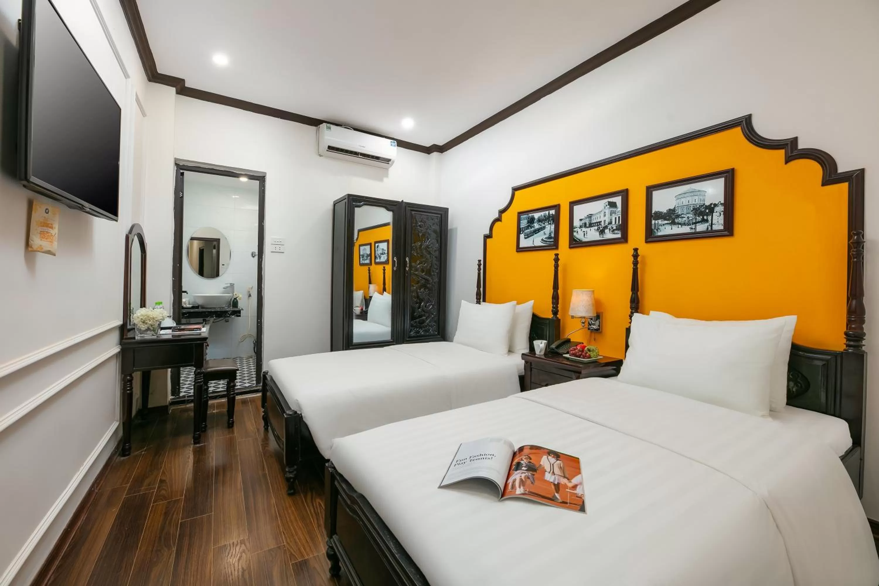 Superior Twin Room in Silk Castle Hotel & Spa - Hanoi Old quarter