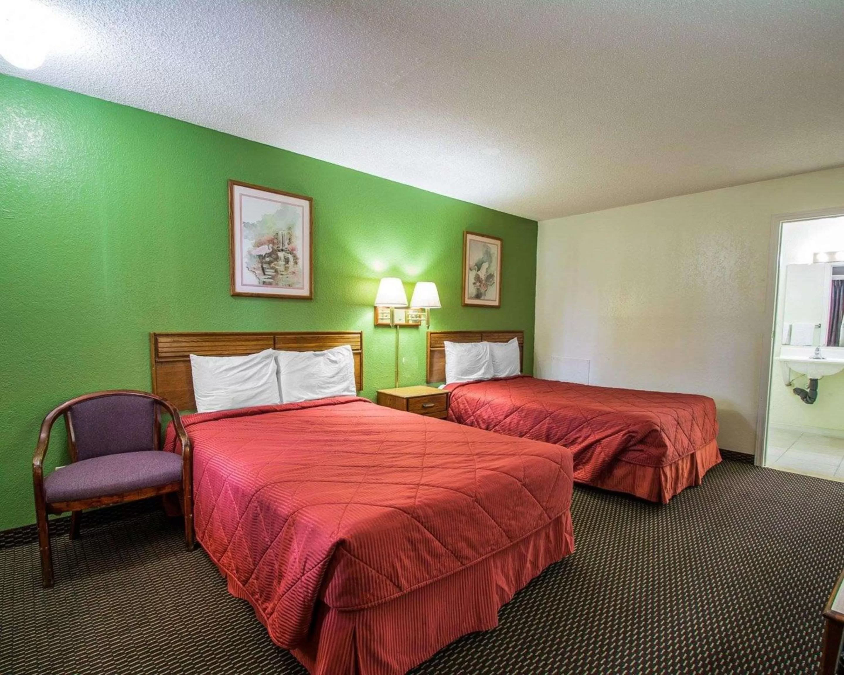 Double Room with Two Double Beds - Non-Smoking in Rodeway Inn Fort Pierce I-95