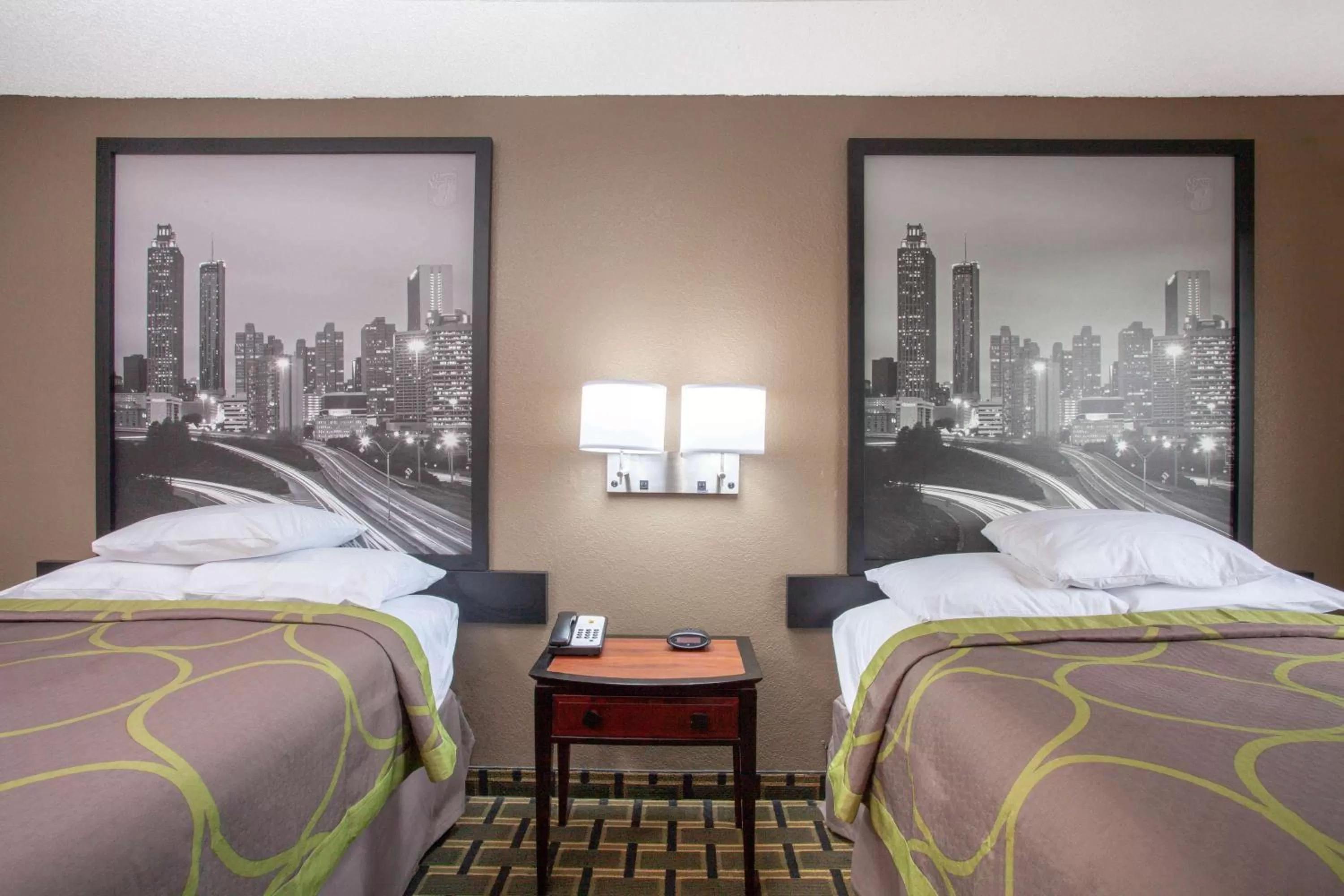 Double Room with Two Double Beds - Non-Smoking in Super 8 by Wyndham Waycross GA