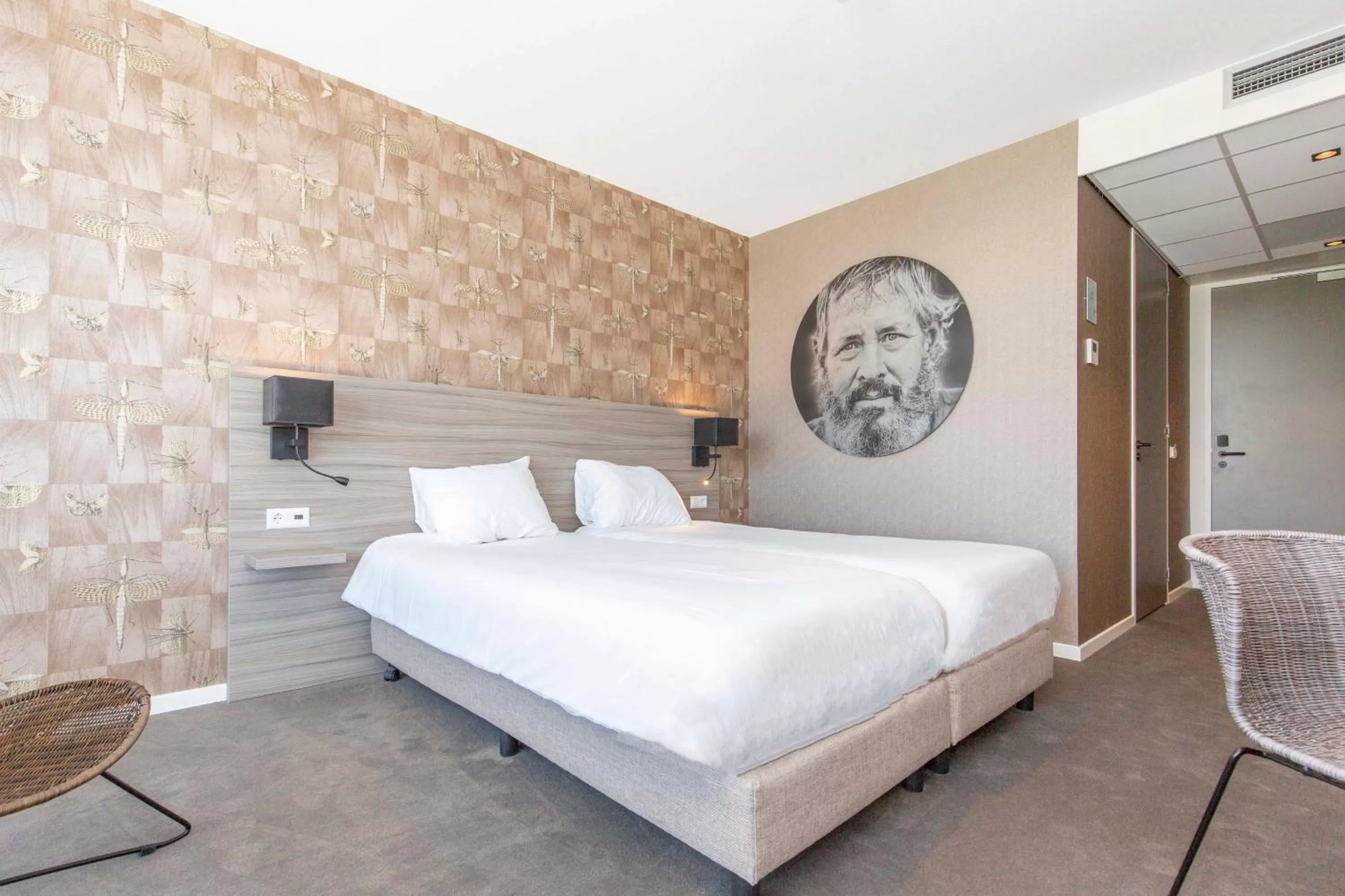 Comfort Double or Twin Room Room with Shower and Balcony in Fletcher Hotel-Restaurant Het Veerse Meer