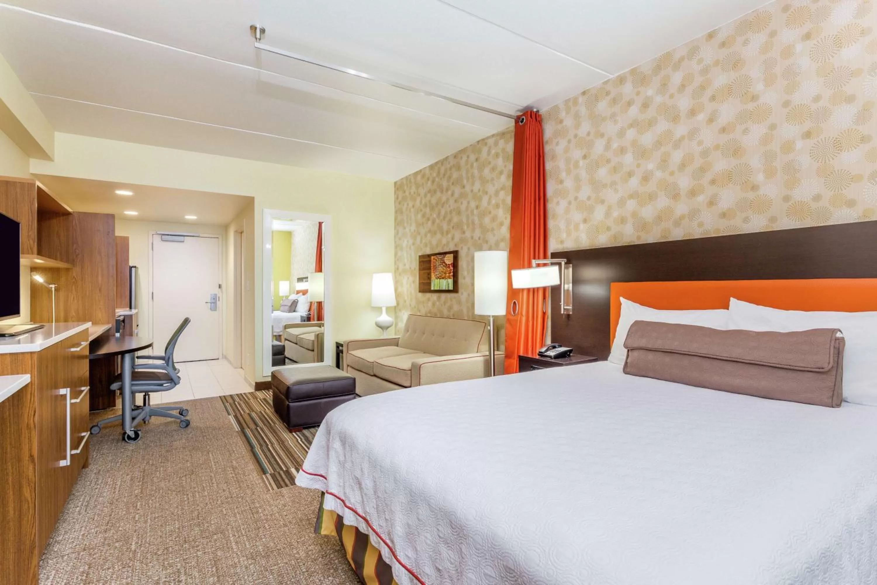 Queen Studio - Non-Smoking in Home2 Suites by Hilton Albany Airport/Wolf Rd