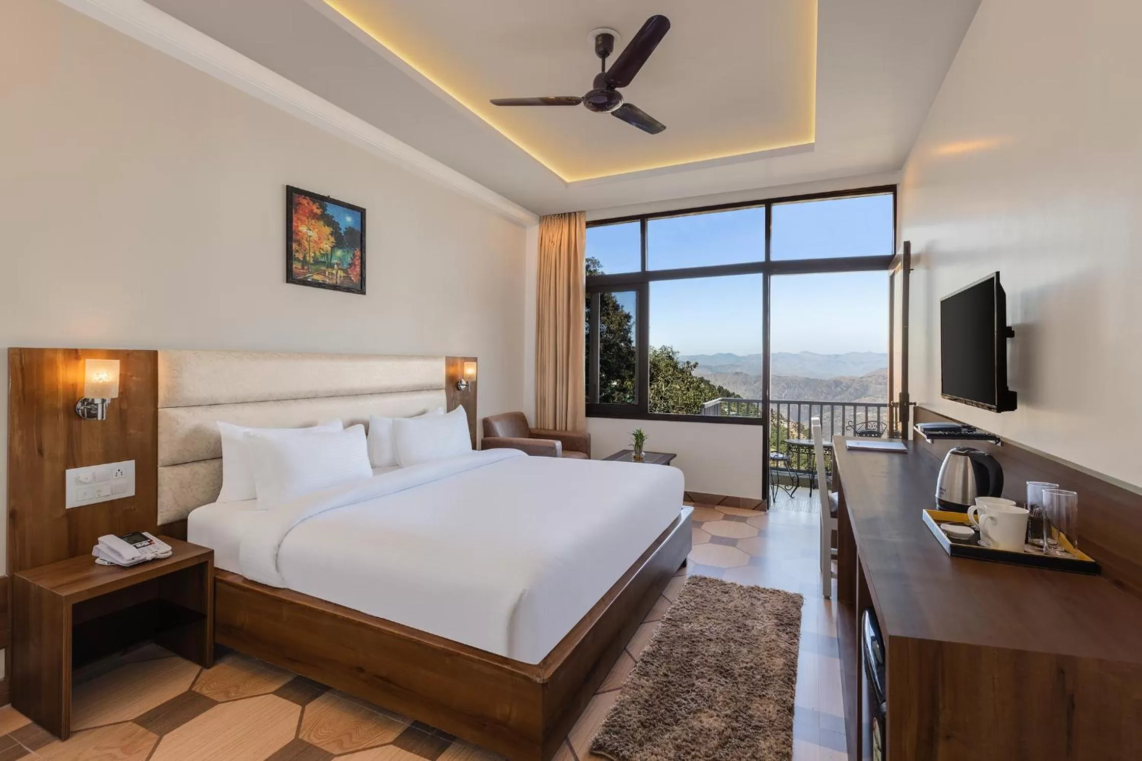 Mountain View Deluxe in Pride Ashiyana Resort Mussoorie