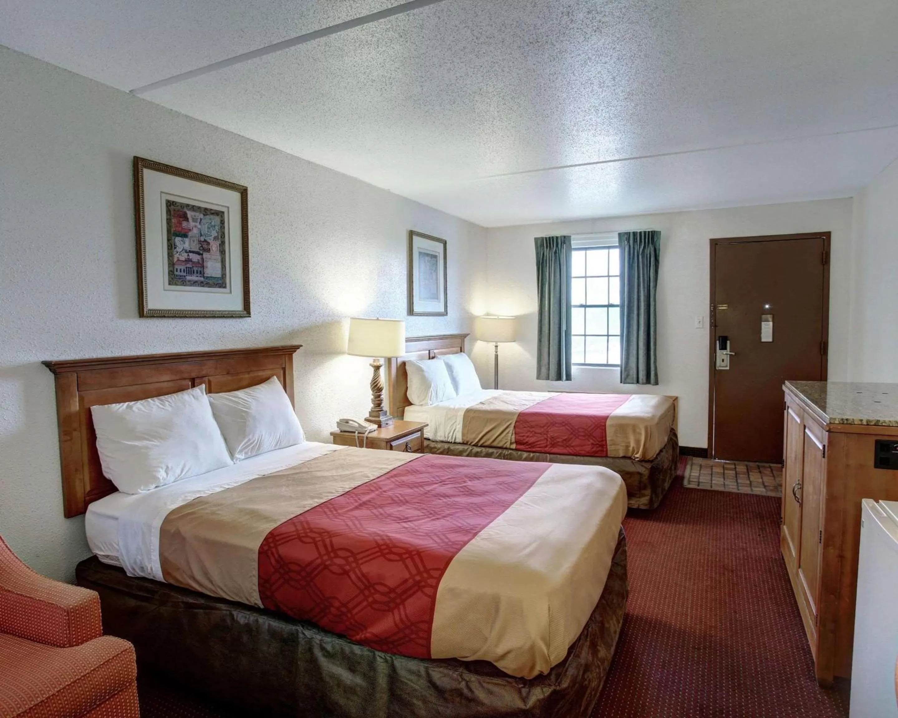Double Room with Two Double Beds - Non-Smoking in Rodeway Inn New Braunfels - San Antonio Area