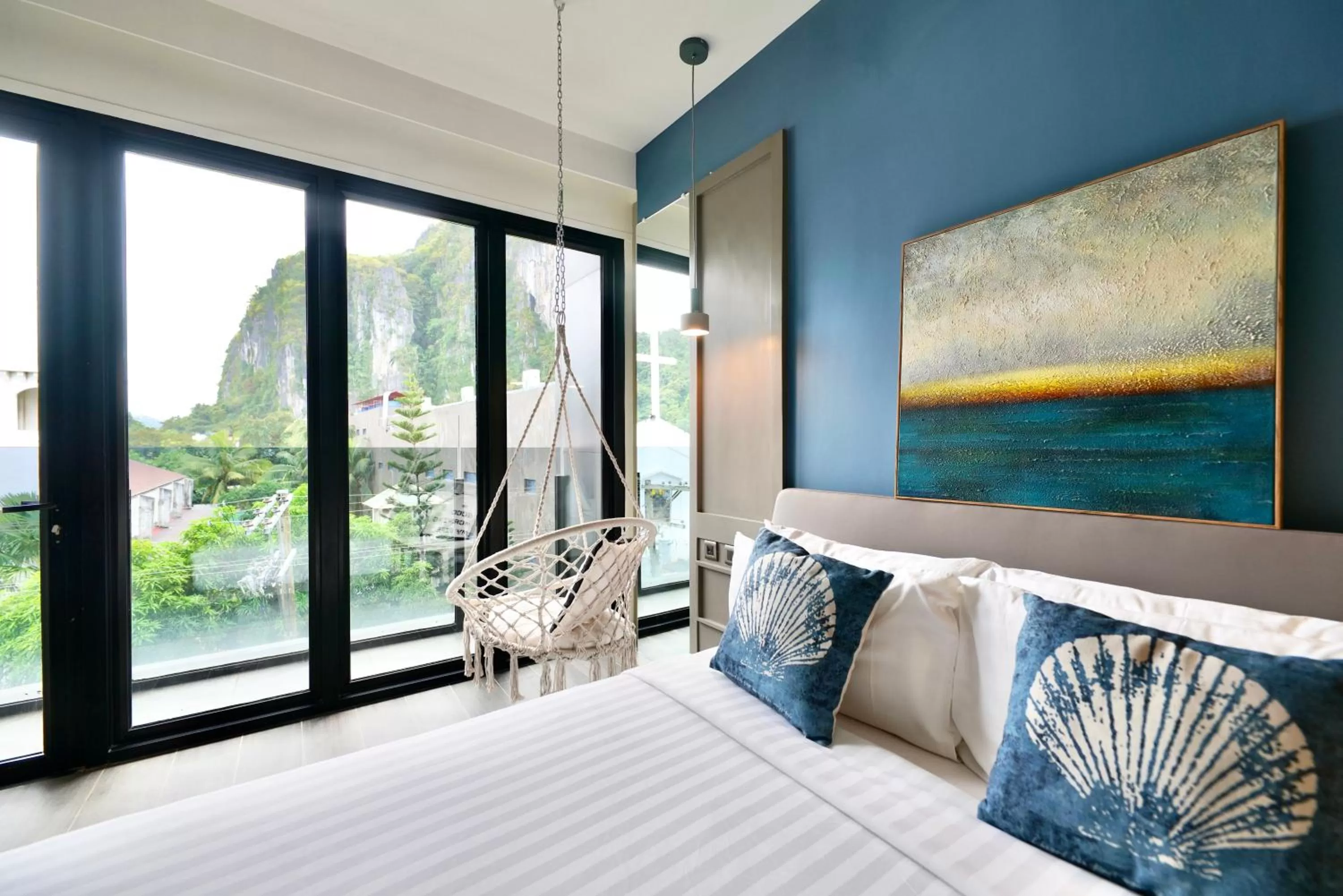 Deluxe Double Room with Mountain View in H Hotel El Nido - Vegan Friendly Hotel Managed by H Hospitality Group