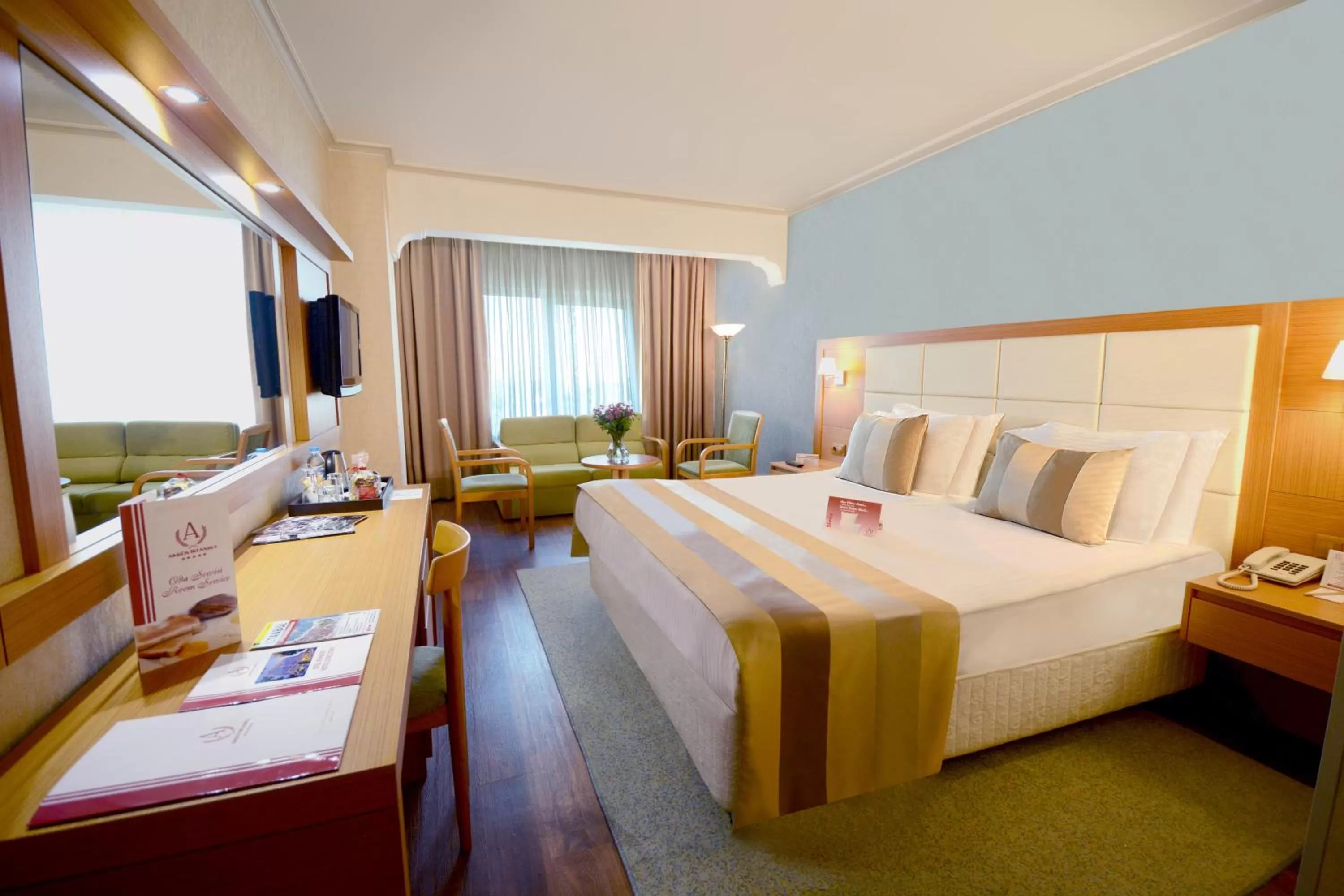 Deluxe Double Room in Akgun Istanbul Hotel