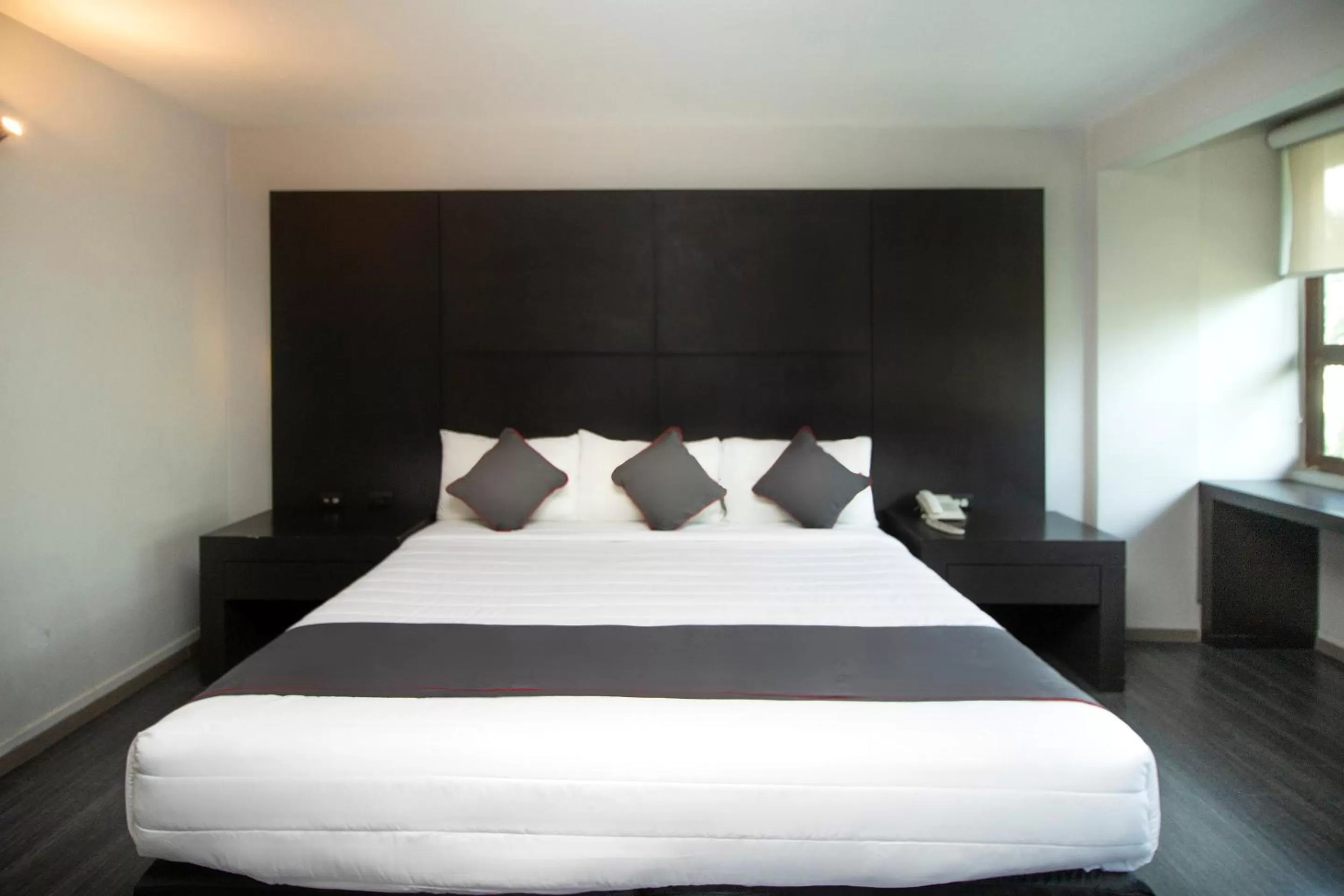 Deluxe double in Hotel Las Iglesias, Cholula