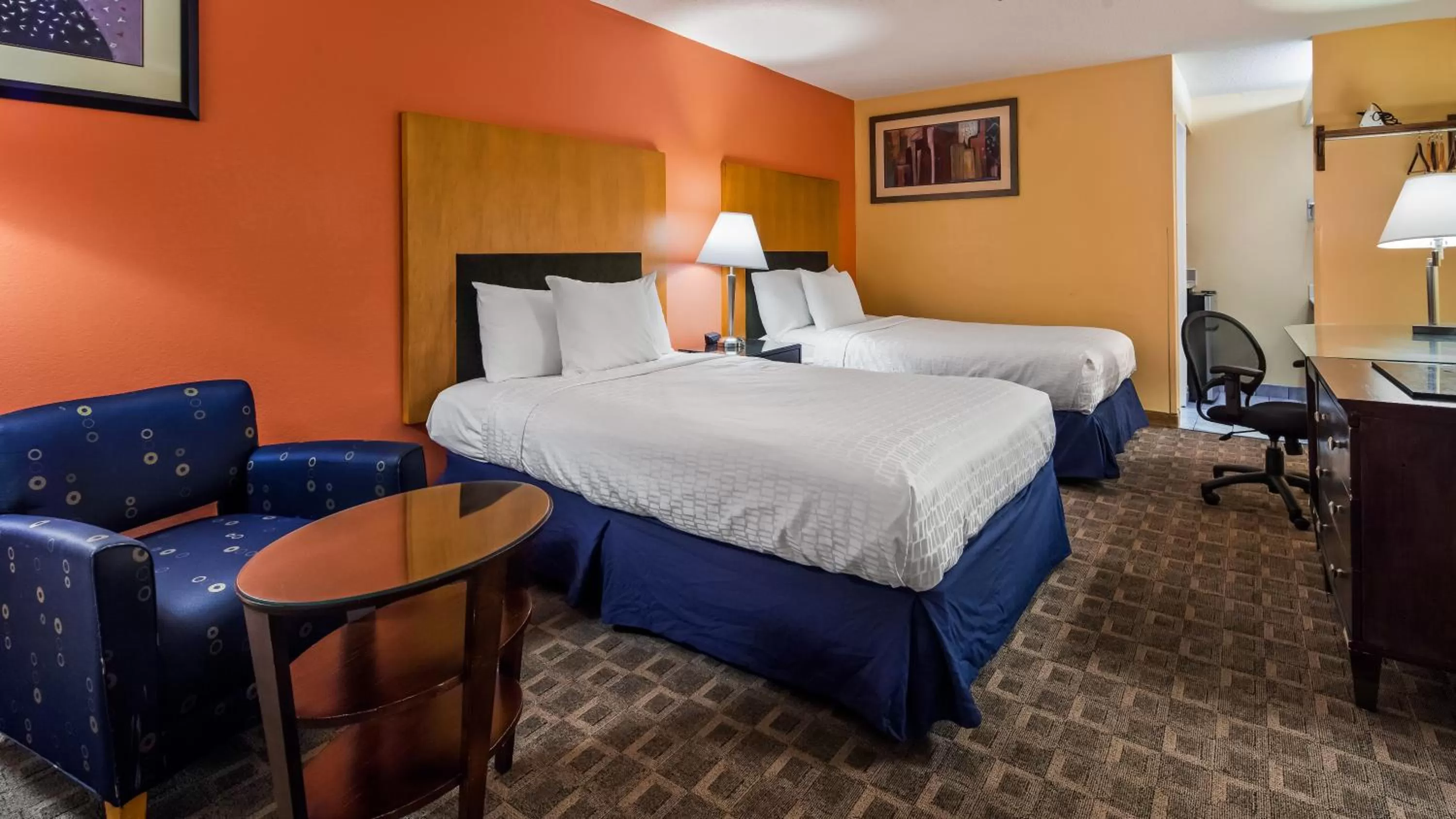 Double Room with Two Double Beds - Non-Smoking in SureStay Plus Hotel by Best Western Fayetteville