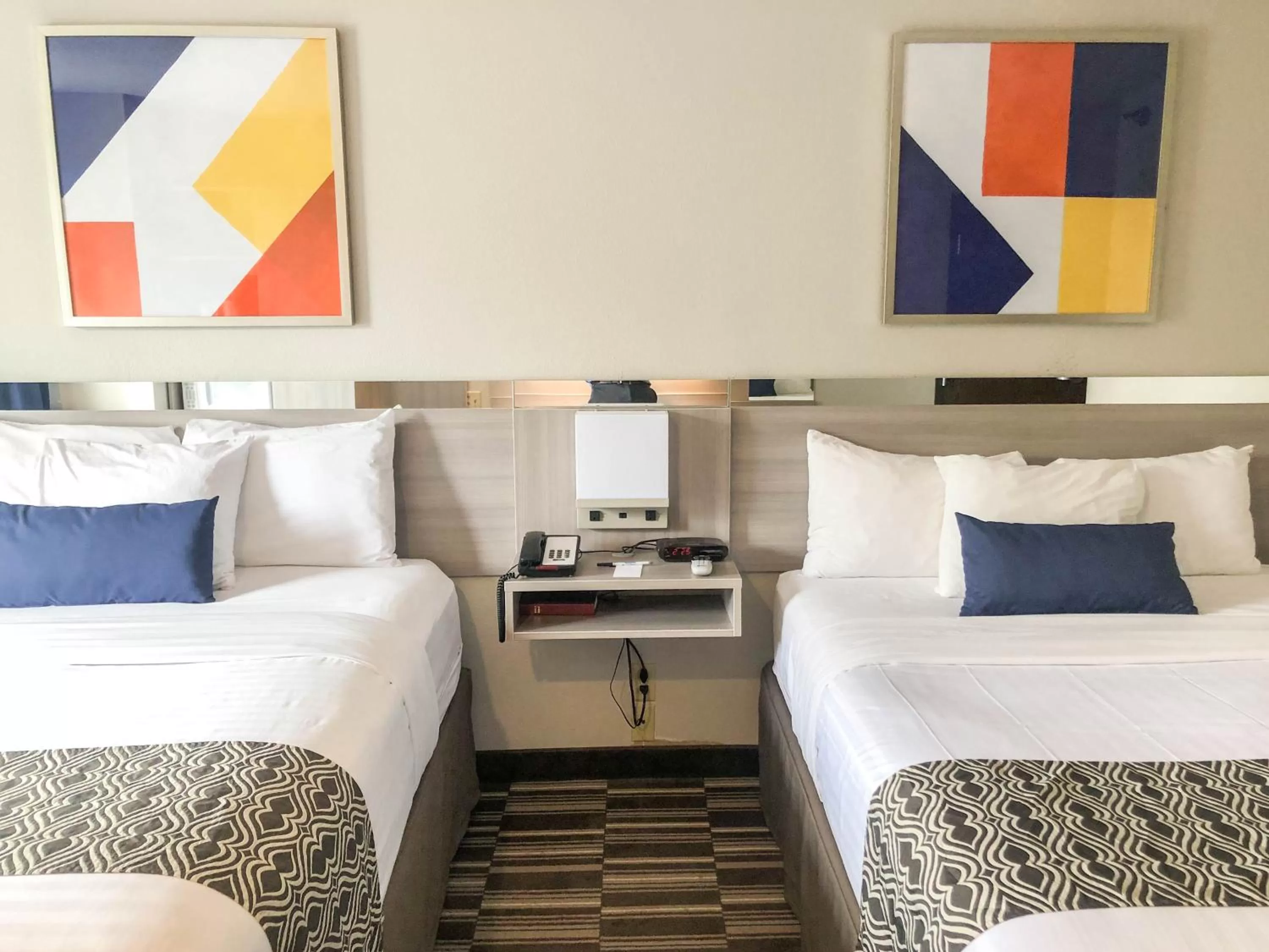 Queen Room with Two Queen Beds - Non-Smoking in Microtel Inn & Suites by Wyndham Eagan/St Paul