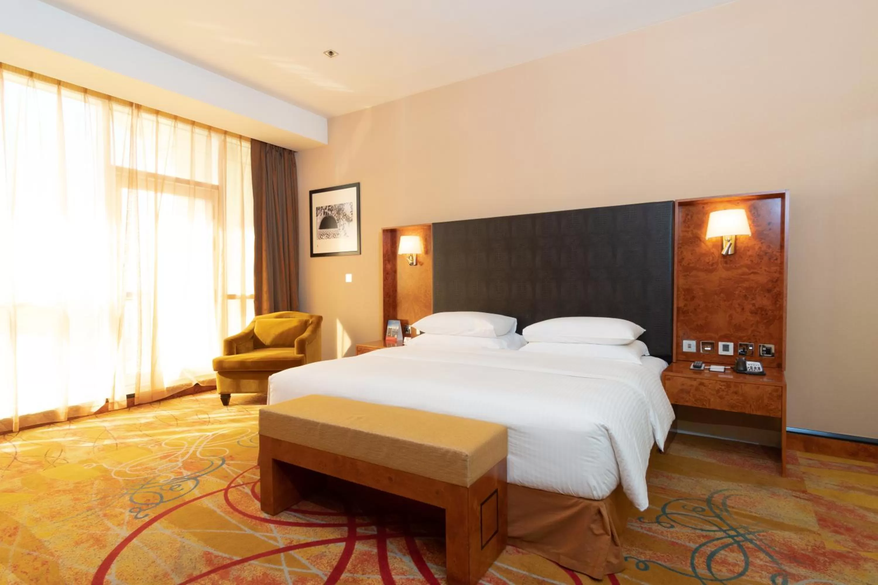 Family Suite, complimentary shuttle to DXB Airport Terminal 1 & 3 in Millennium Airport Hotel Dubai