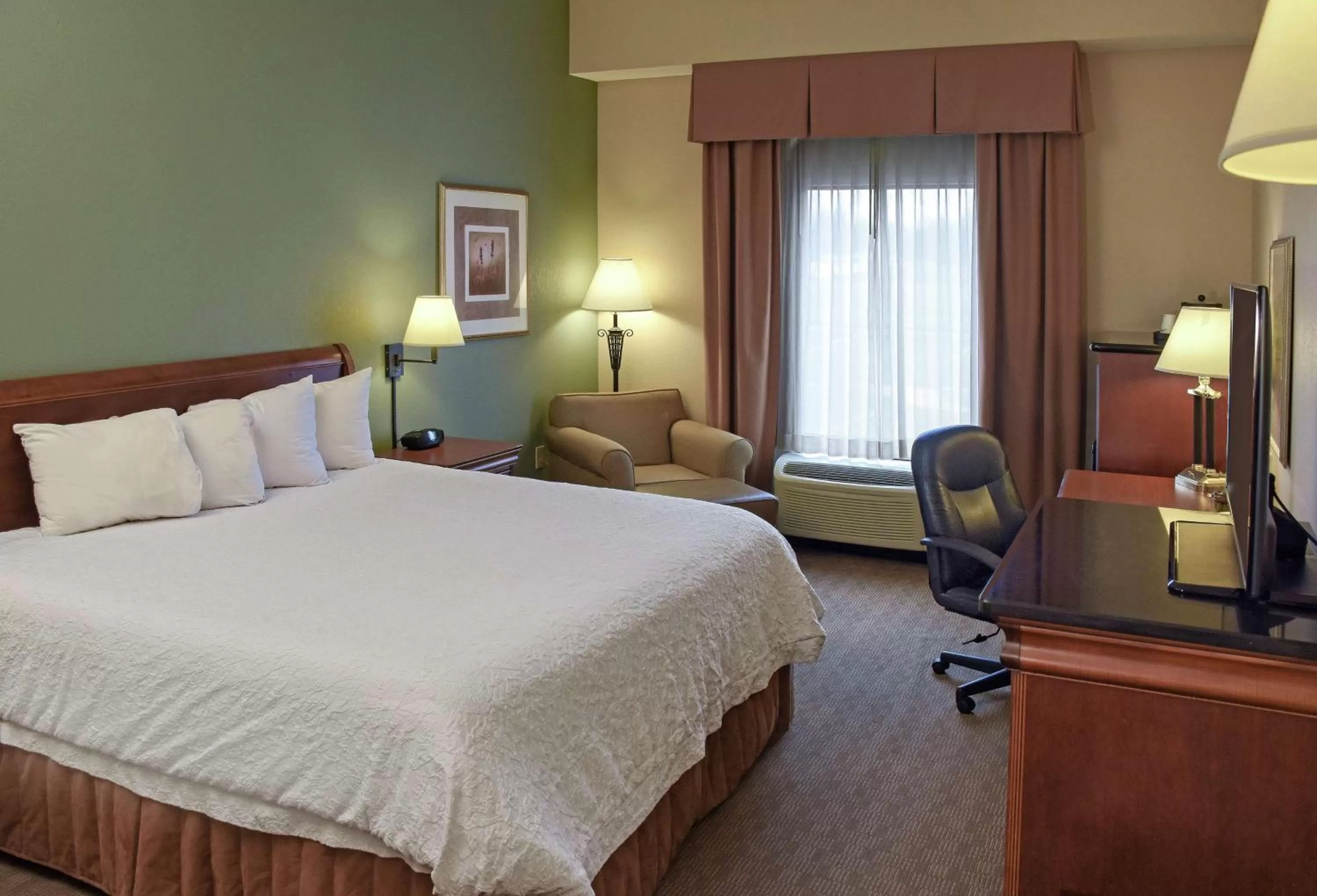 King Room with King Bed - Non-Smoking in Hampton Inn & Suites Youngstown-Canfield