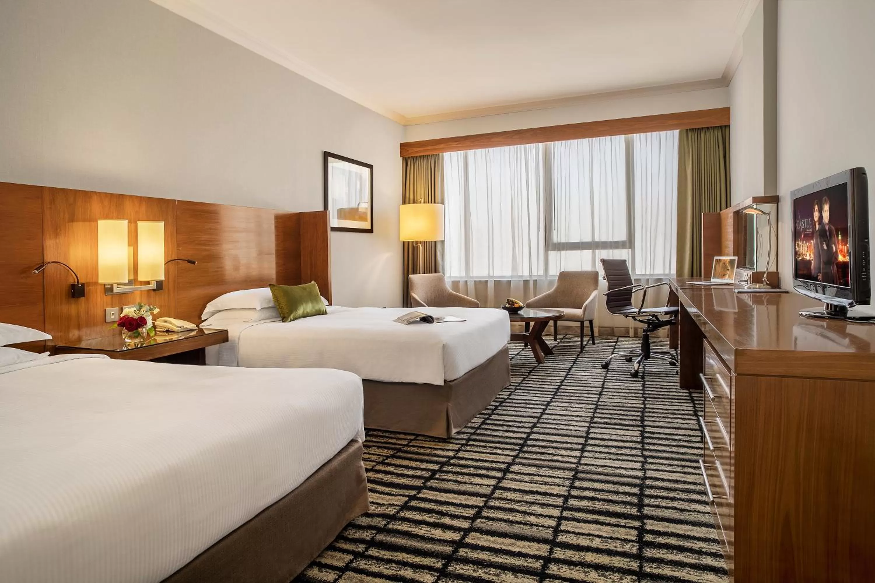 Guest Room - Twin Bed in Jumeira Rotana – Dubai
