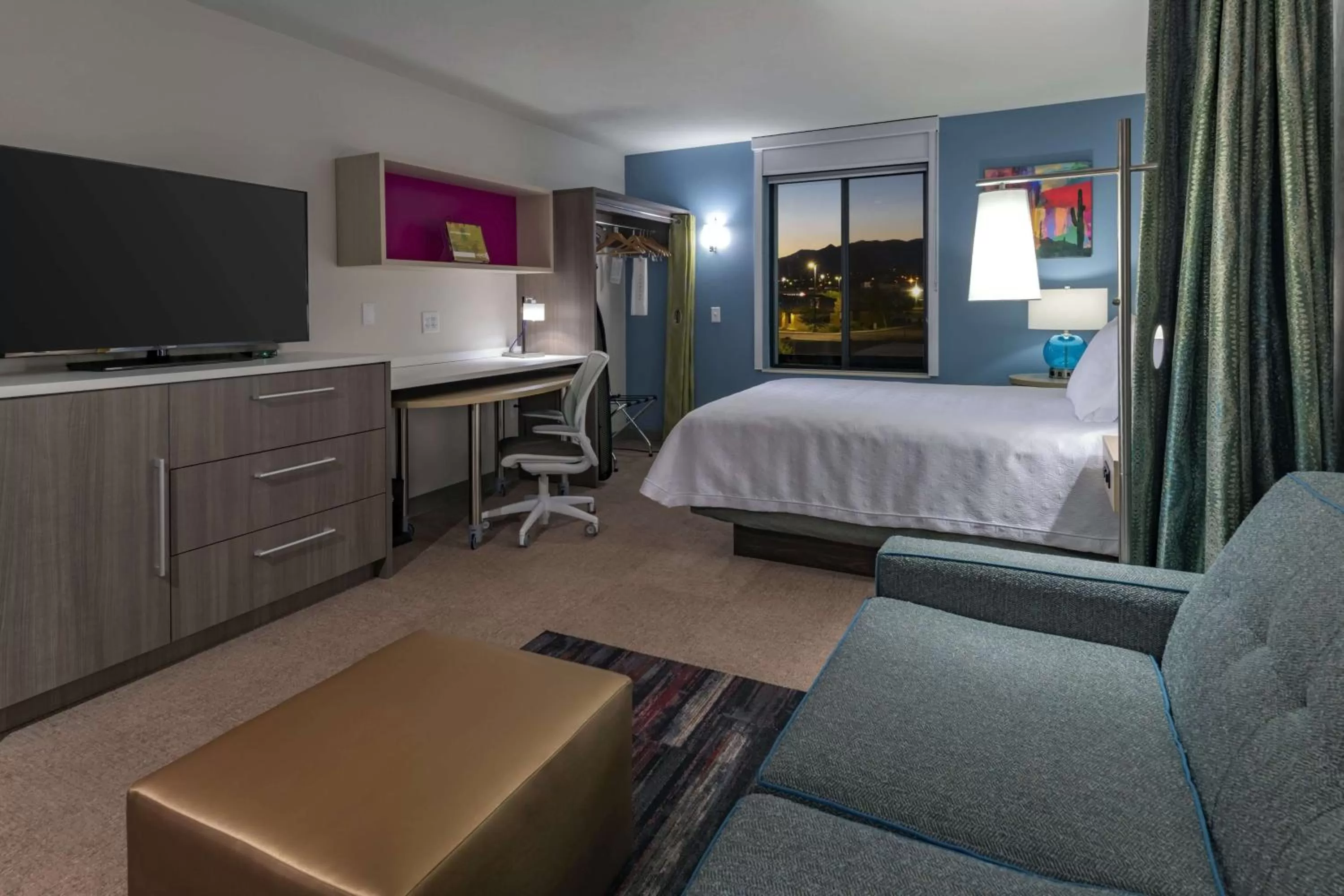 Queen Studio with Mountain View - Non-Smoking in Home2 Suites by Hilton Kingman