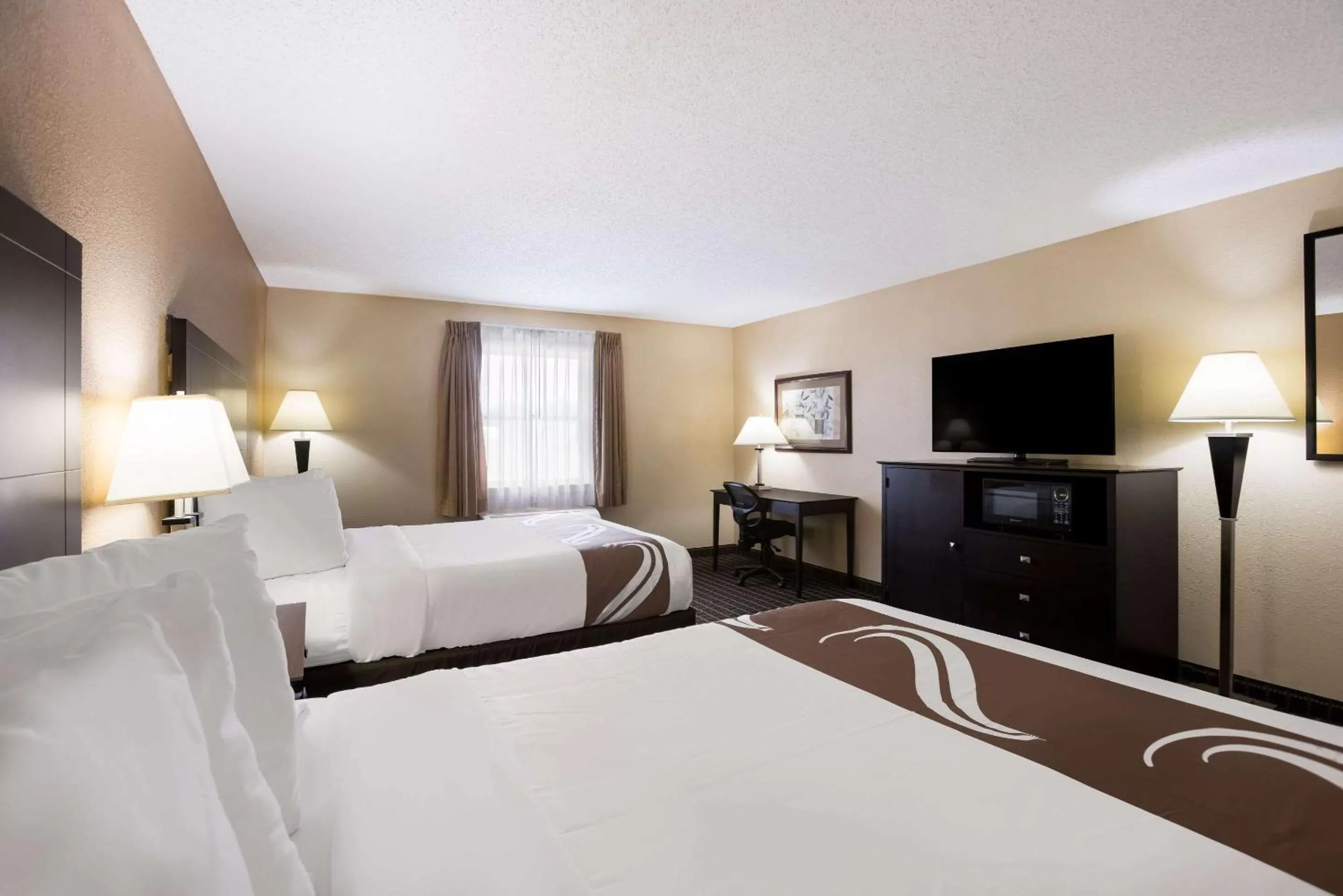 Queen Room with Two Queen Beds - Non-Smoking/Non-Pet Friendly in Quality Inn & Suites Big Rapids near University