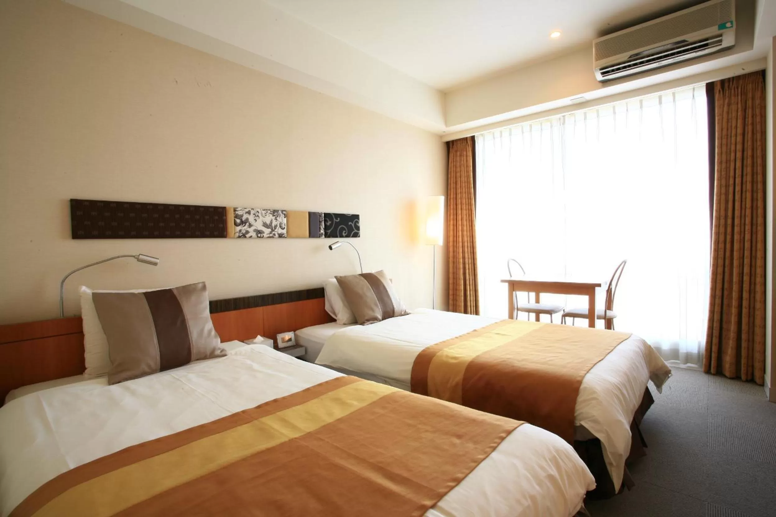 Twin Room in The Beach Tower Okinawa