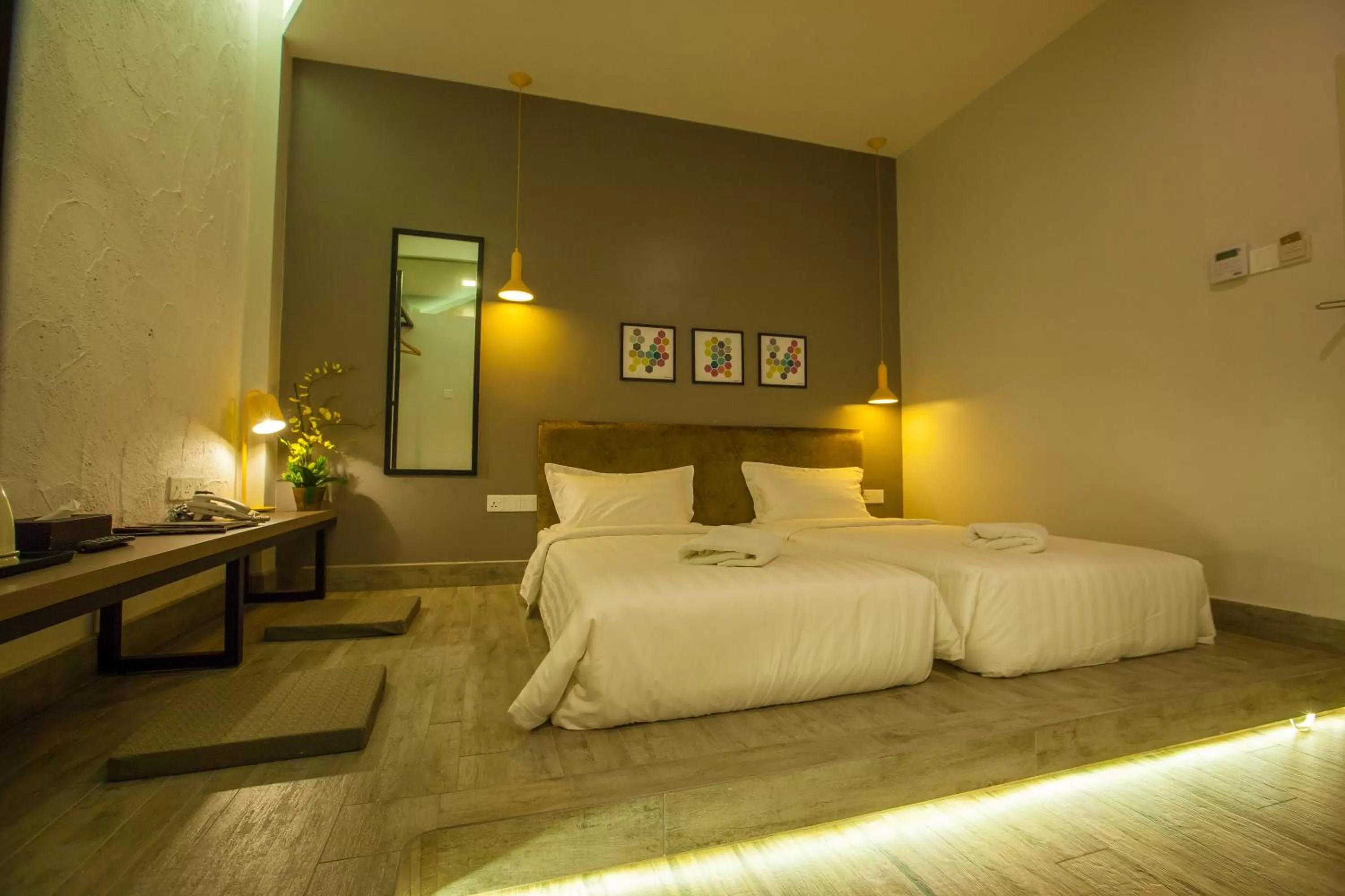 Superior Twin (Tatami) No Window in Bzz Hotel Skudai