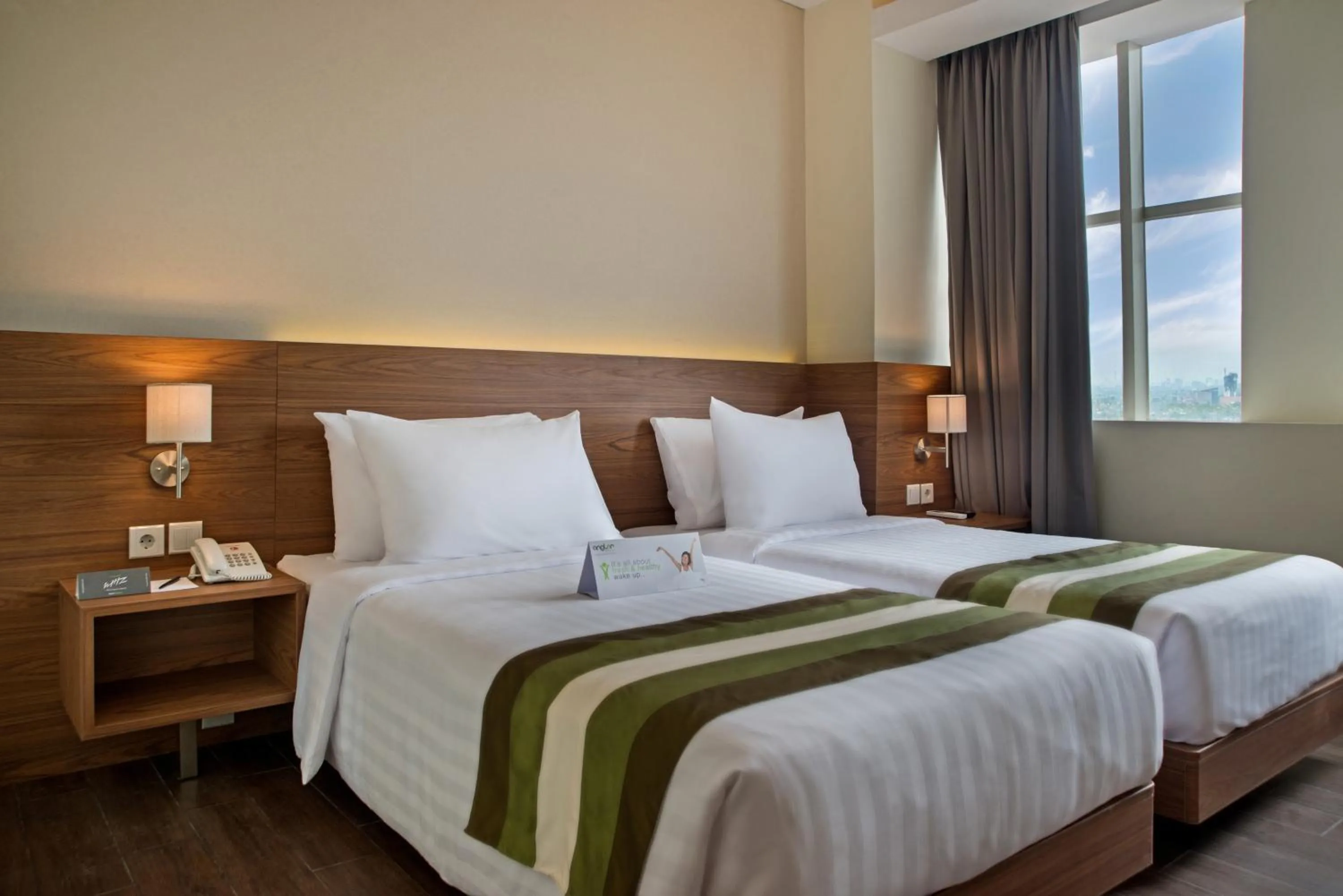 Superior Twin Room in Grand Whiz Poins Simatupang Jakarta