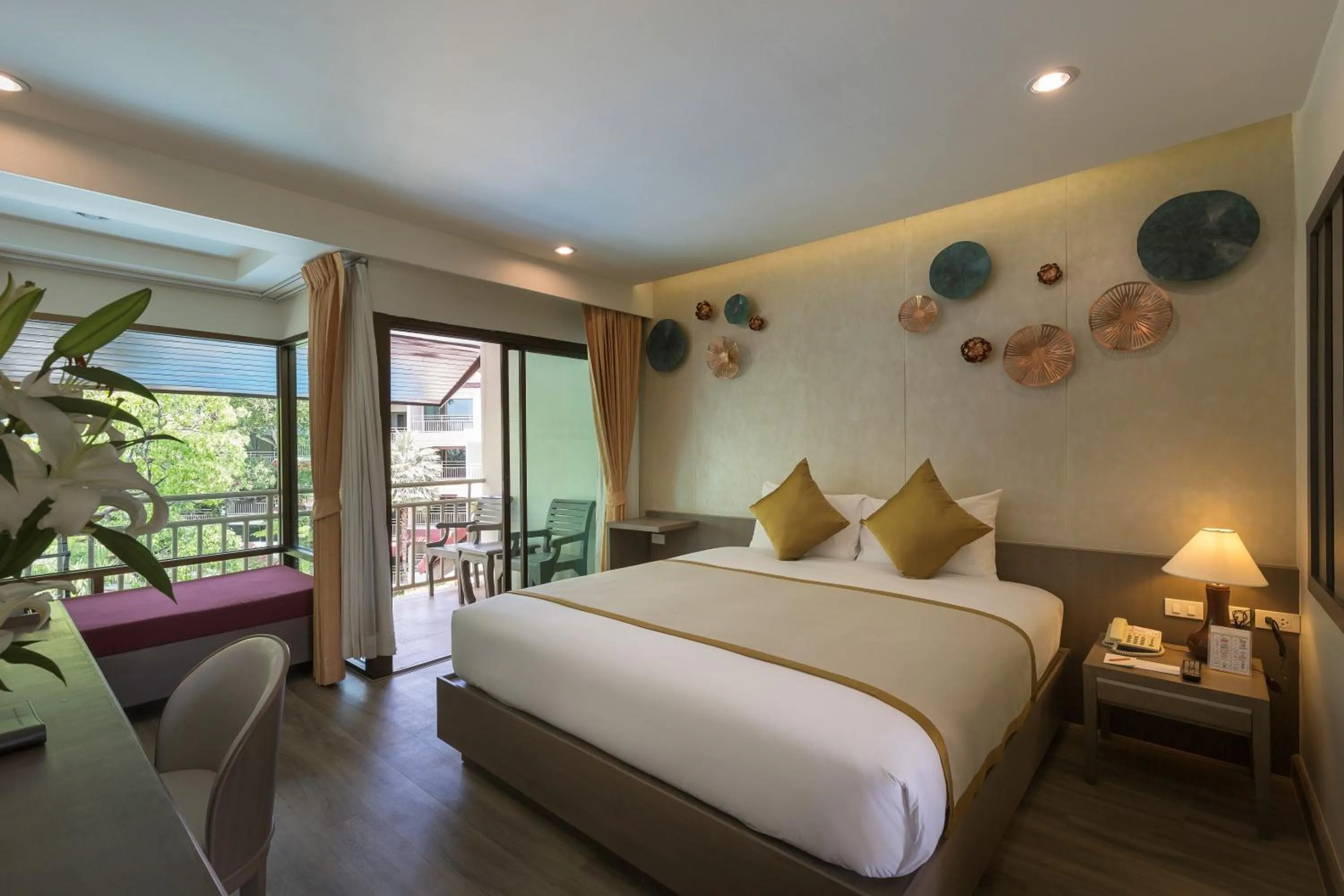 Deluxe Double or Twin Room in Chanalai Flora Resort, Kata Beach