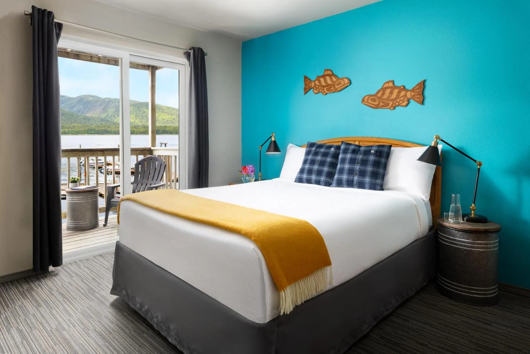 1 Double Bed Oceanview in The Ketch Inn