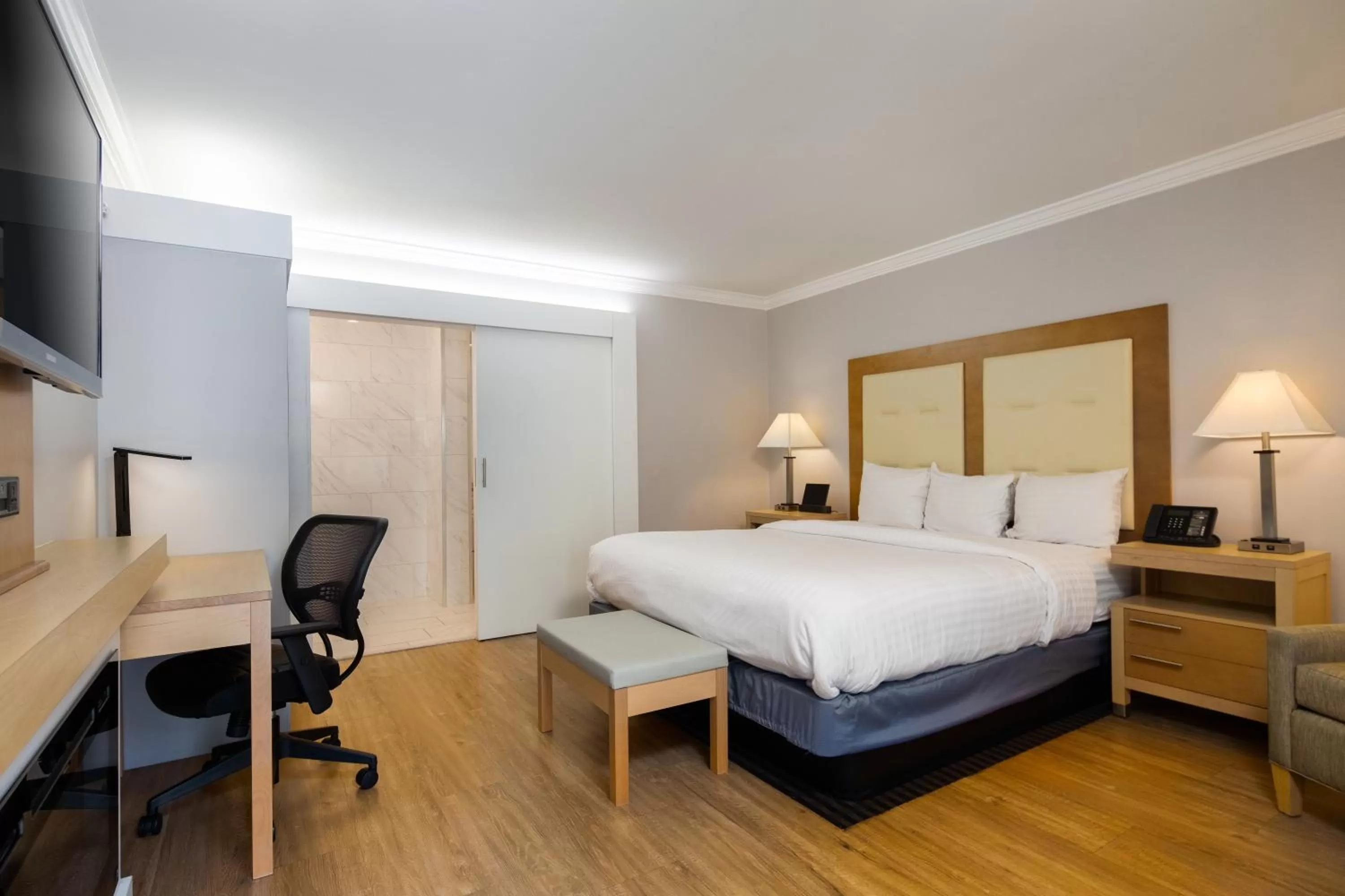 King Room with Roll-In Shower - Disability Access in The Millwood