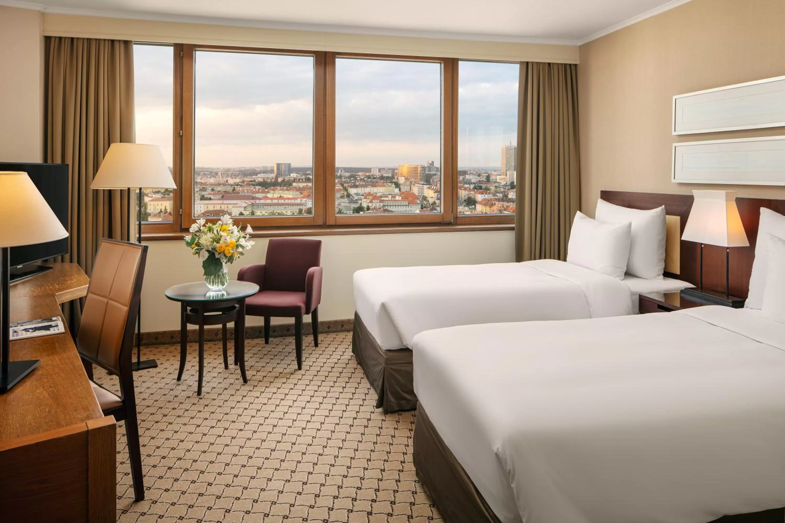 Superior Twin Room in Grand Hotel Prague Towers - Czech Leading Hotels